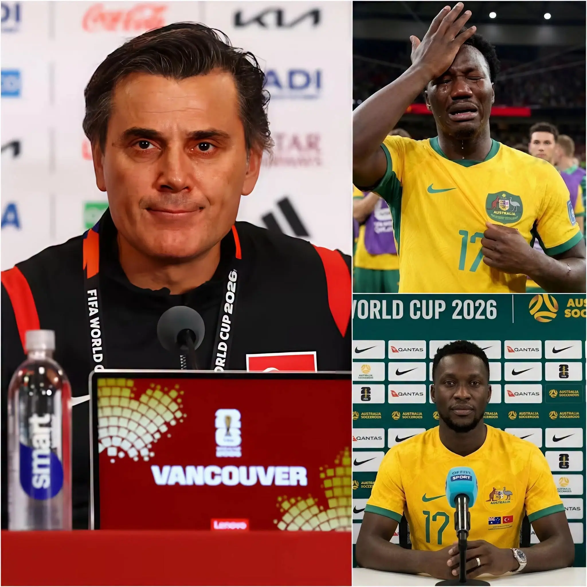 Cover Image for “YOU PEOPLE DON’T DESERVE TO HAVE HIM.” Turkish national team coach Vincenzo Montella has sent shockwaves through the football world and left Australian fans stunned after publicly speaking out in defense of Nestory Irankunda.