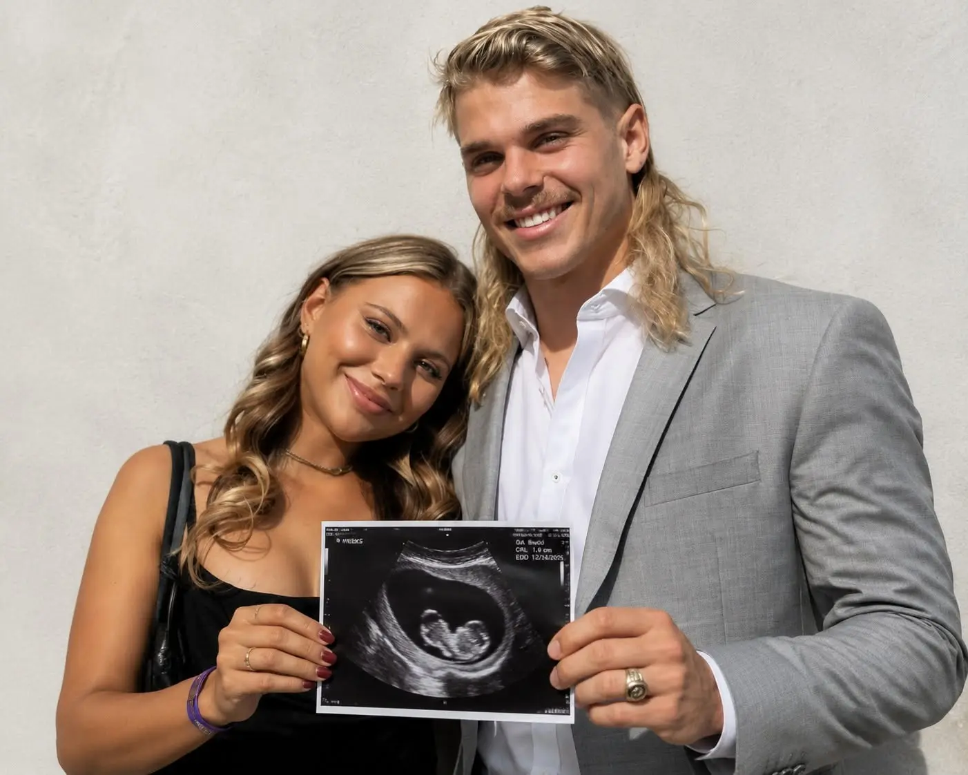 Cover Image for CONGRATULATIONS! Bailey Smith and his girlfriend, Tammy Hembrow, are sharing some joyous personal news: the couple has revealed that they are entering their eighth week of an exciting twin pregnancy. Their happiness was multiplied when the genders of the two babies were sweetly revealed—leaving fans absolutely bursting with celebratory joy. 🎉👶👶