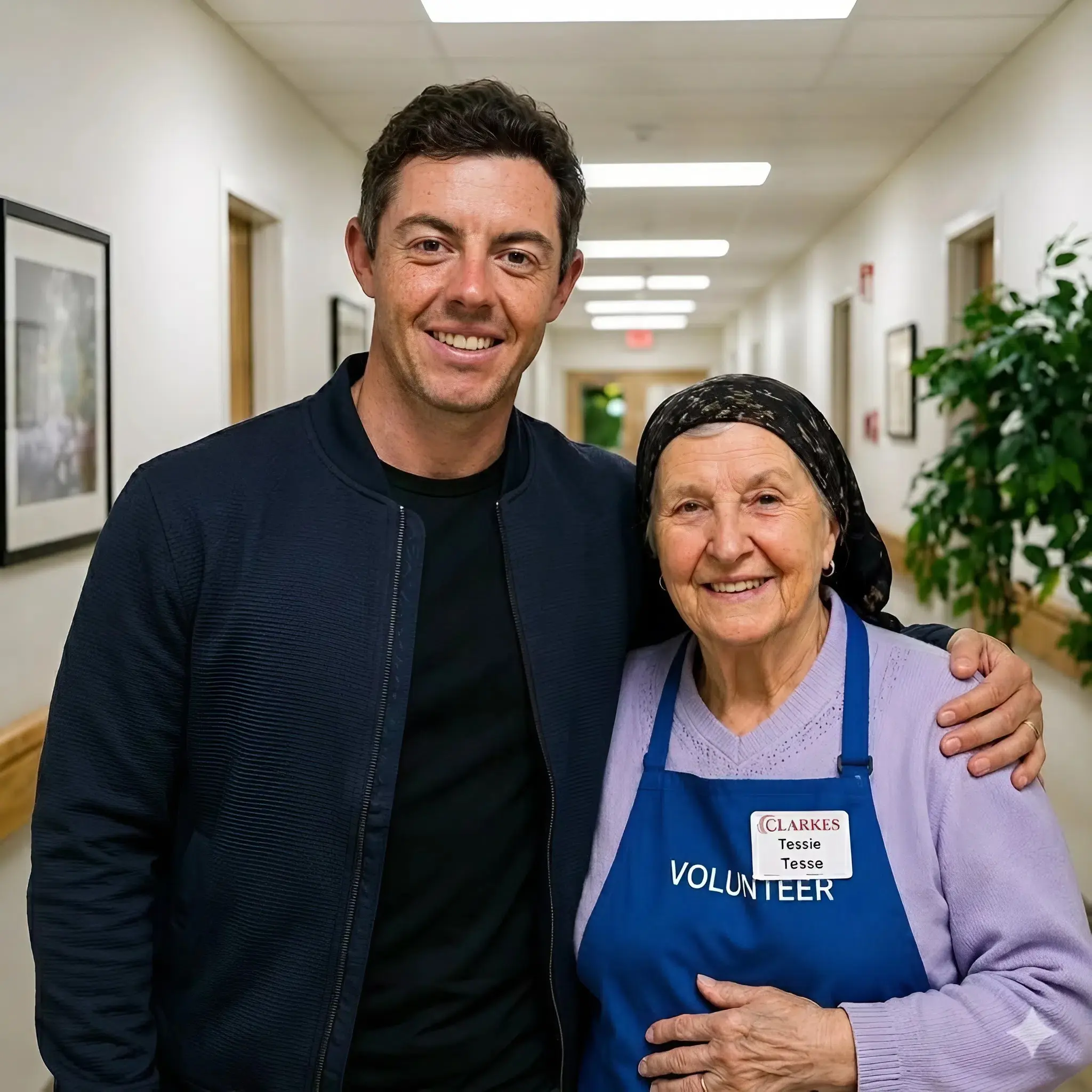 Cover Image for 🚨Rory McIlroy was shocked to learn that a woman who once cared for him was still working part-time at 85 just to pay her rent. She had never asked for help and quietly continued working despite her age.