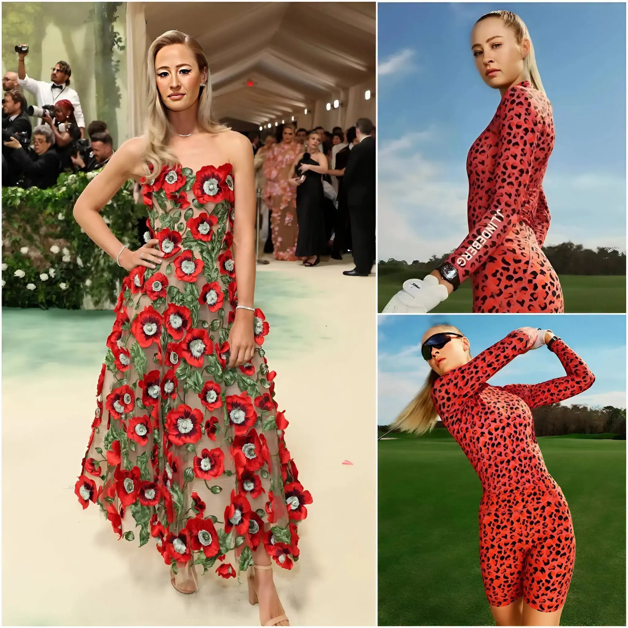 Cover Image for HOT NEWS: Nelly Korda OFFICIALLY accepted the invitation to participate in London Fashion Week, promising to “burn up” the runway with a bold swimwear collection,