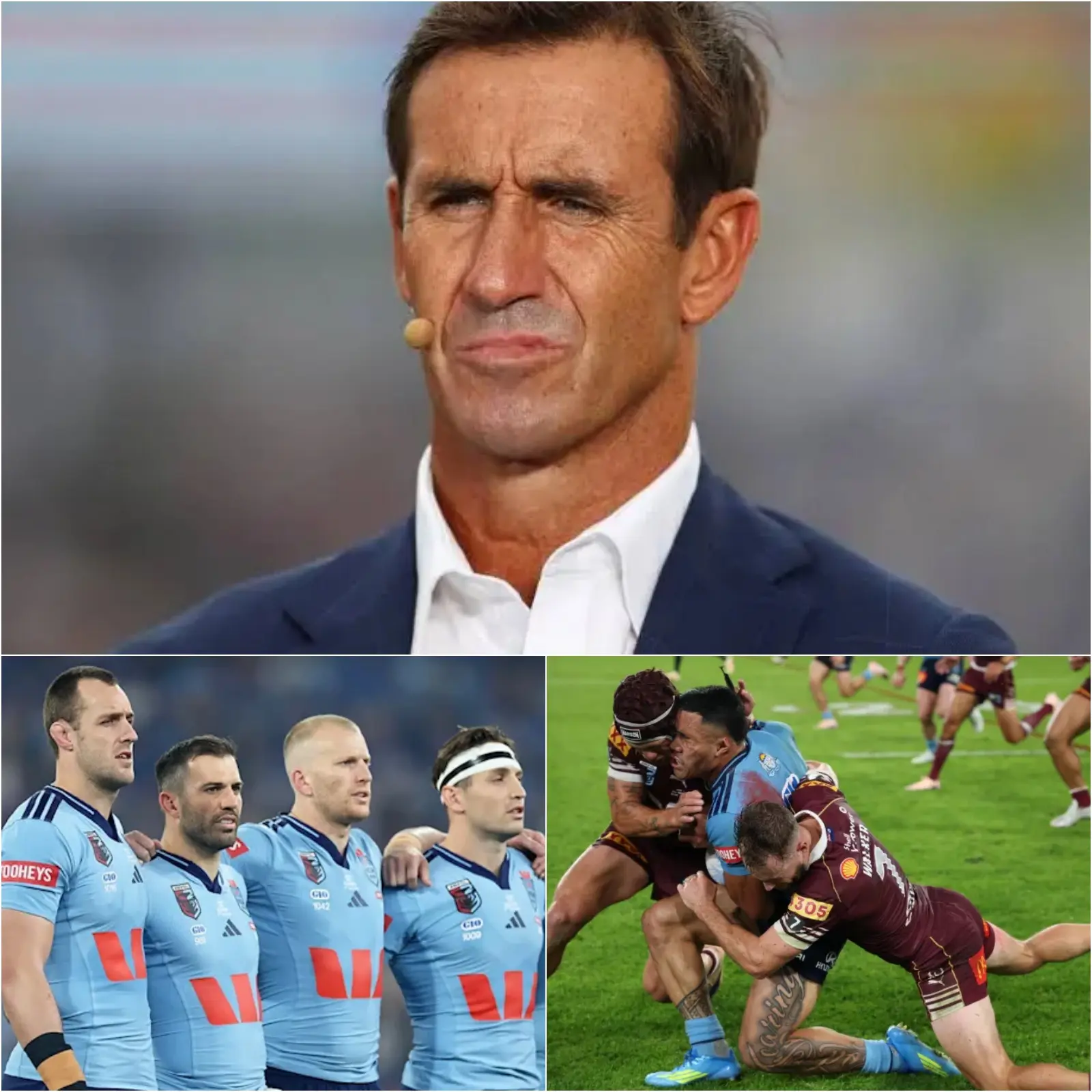 Cover Image for “Honestly, the Blues lost because of that one player’s mistake, it’s as simple as that…” – NSW Blues’ greatest legend of all time, Andrew Johns, caused a major storm in the Australian media with his blunt statement