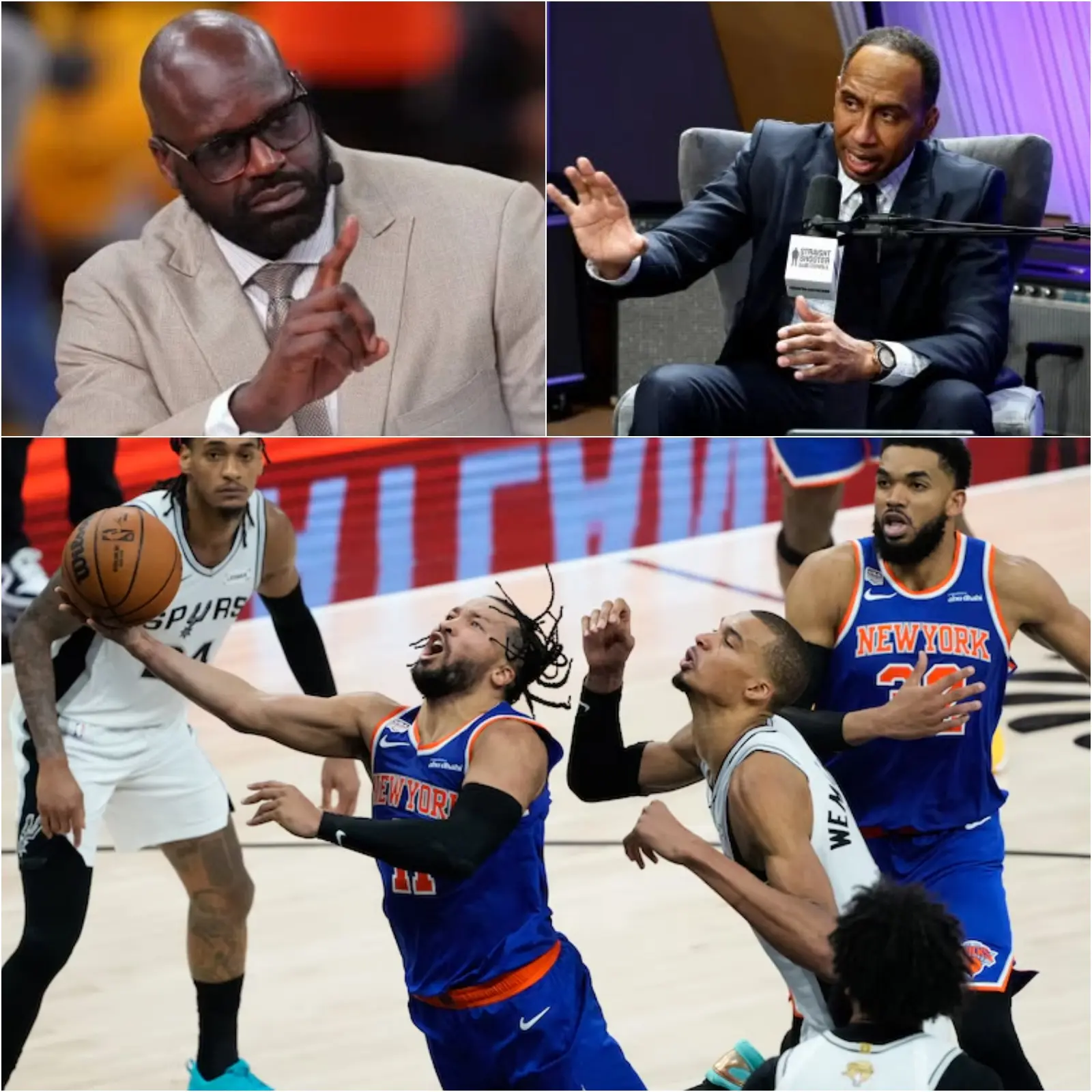 Cover Image for 🚨🔥 “SIT DOWN. AND SHUT UP, SHAQ.” — AN UNEXPECTED ON-AIR DRAMATICAL SCENE