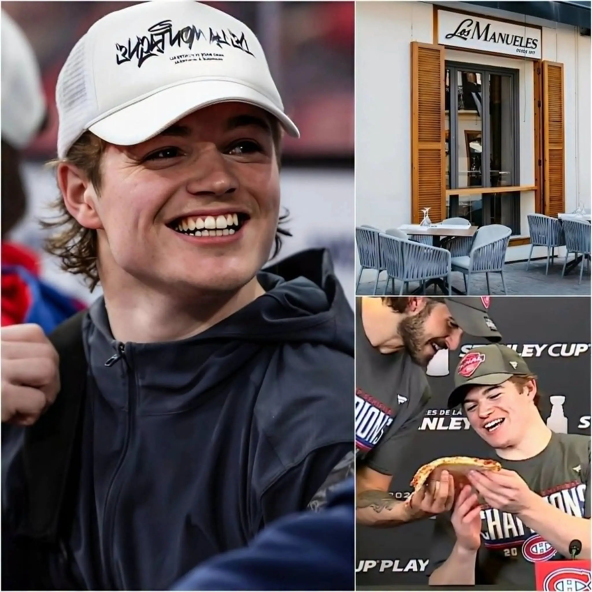Cover Image for 🚨🚨🚨 DERNIÈRE MINUTE : « Je suis reconnaissant envers tous ceux qui m’ont aidé. » Cole Caufield a fait un don de 817 000 dollars pour sauver le petit restaurant qui a nourri ses rêves lorsqu’il était plus jeune.