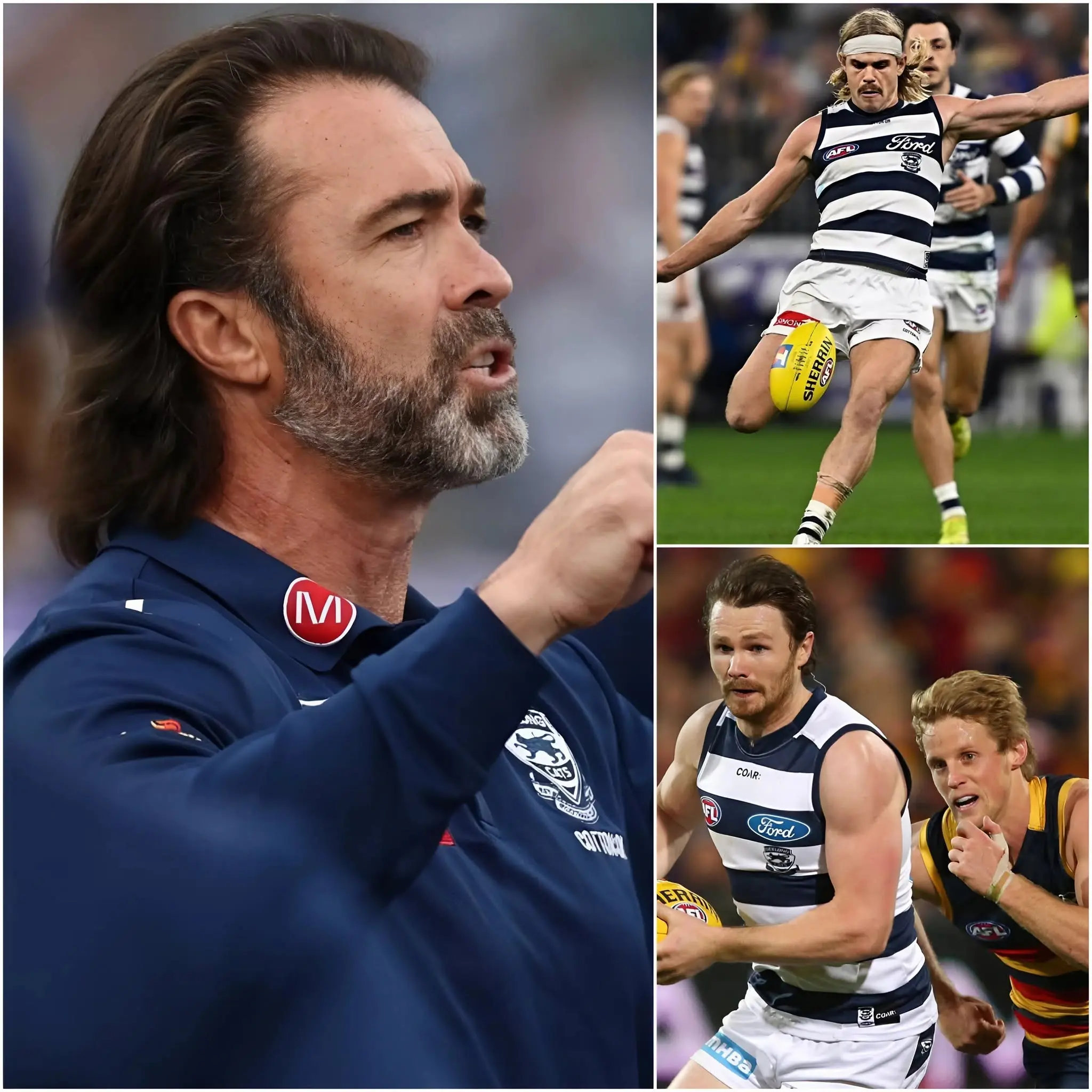 Cover Image for “IF YOU WANT TO LEAVE — I WON’T STOP YOU.” Head coach Chris Scott, in a fit of rage in the locker room, decided to make a major roster overhaul before the Geelong Cats’ 16th season began. He announced a list of two players who are no longer in Geelong’s plans and are expected to leave the team before the season ends. Below is the list of players who must leave the team… See more👇