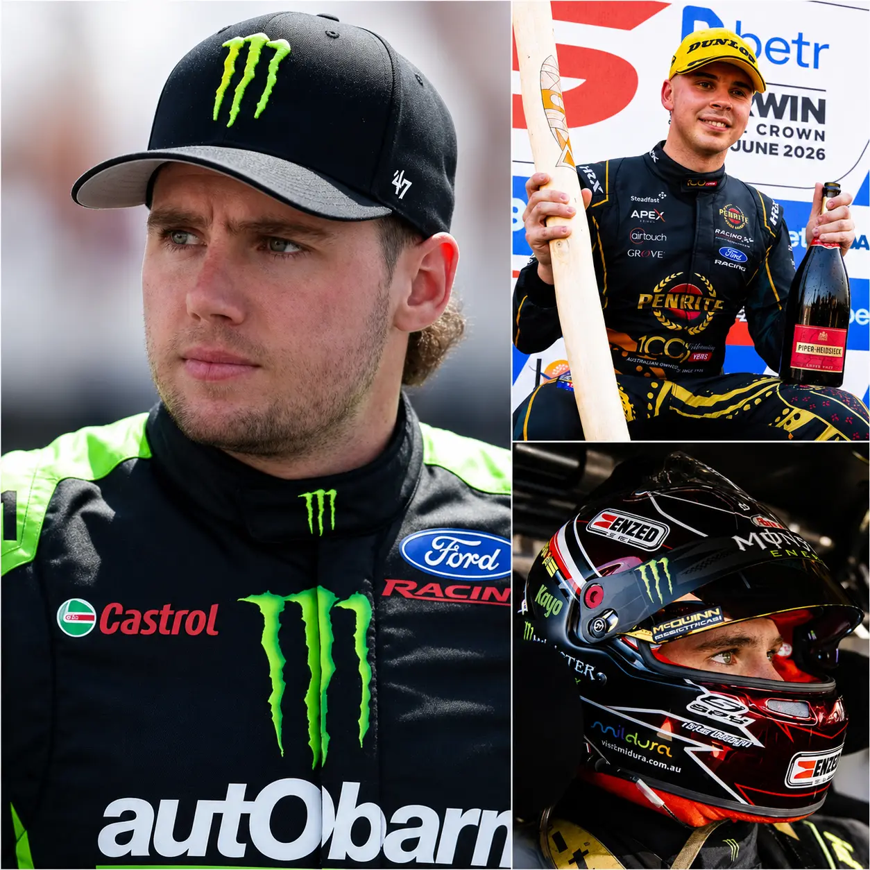 Cover Image for 🔴 EXPLOSIVE AFTER RACE 18: “HE DOESN’T DESERVE THAT POSITION!” Cam Waters was reportedly left furious after being overtaken by Kai Allen of Penrite Racing in the closing laps, losing what appeared to be a certain victory.