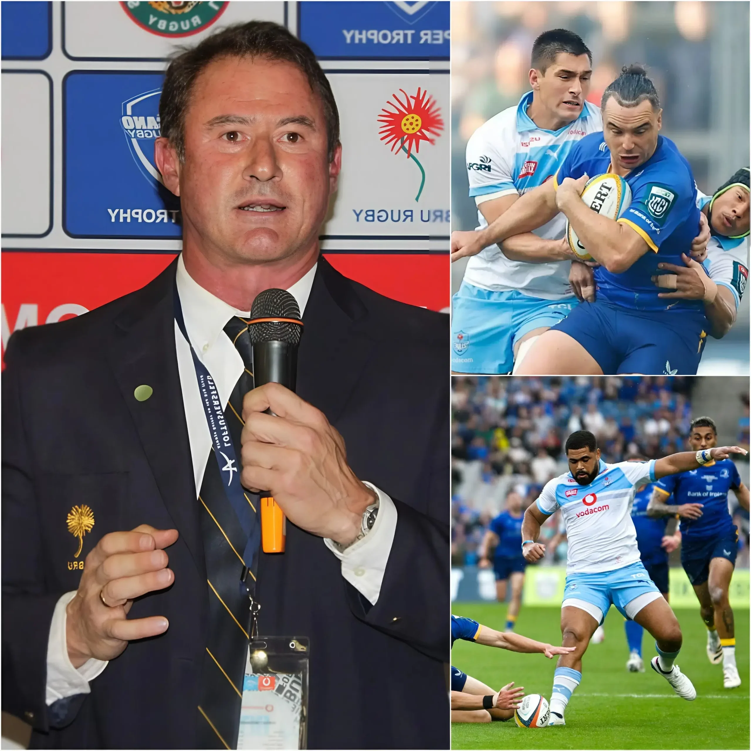 Cover Image for 🚨 IMMEDIATELY AFTER THE 2026 UNITED RUGBY CHAMPIONSHIP DEFEAT: The president of the Vodacom Bulls, Willem Strauss, is reportedly said to have declared: “Pack your bags and go home. You don’t need to come back here anymore.