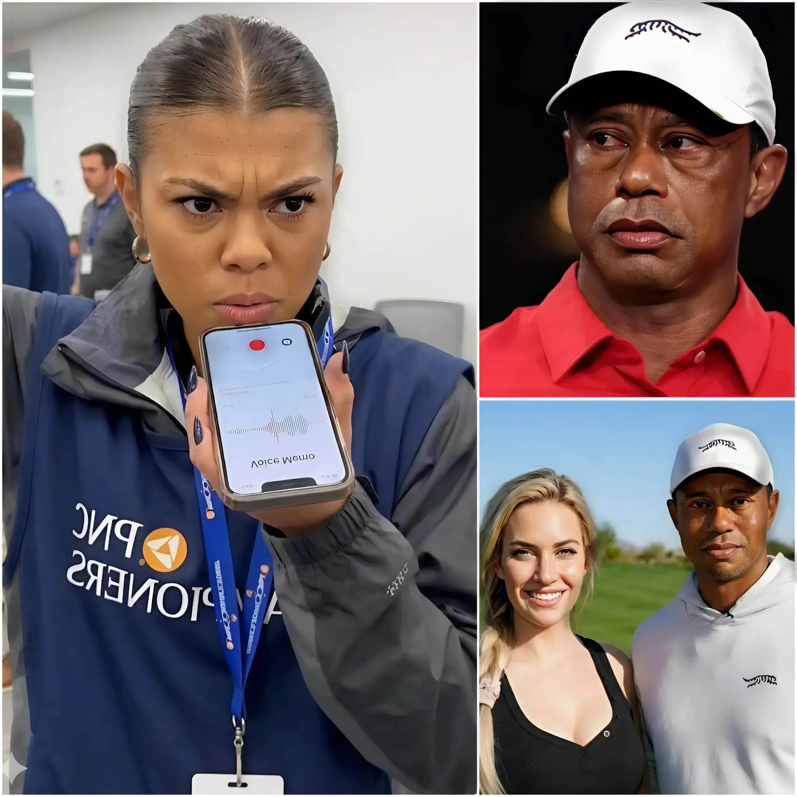 Cover Image for 🚨 “I’ve had enough. Today, I’m going to tell the truth that many people don’t know.” Sam Alexis Woods, the eldest daughter of legendary Tiger Woods, has just released a shocking secret recording, directly accusing her father’s current girlfriend of being the
