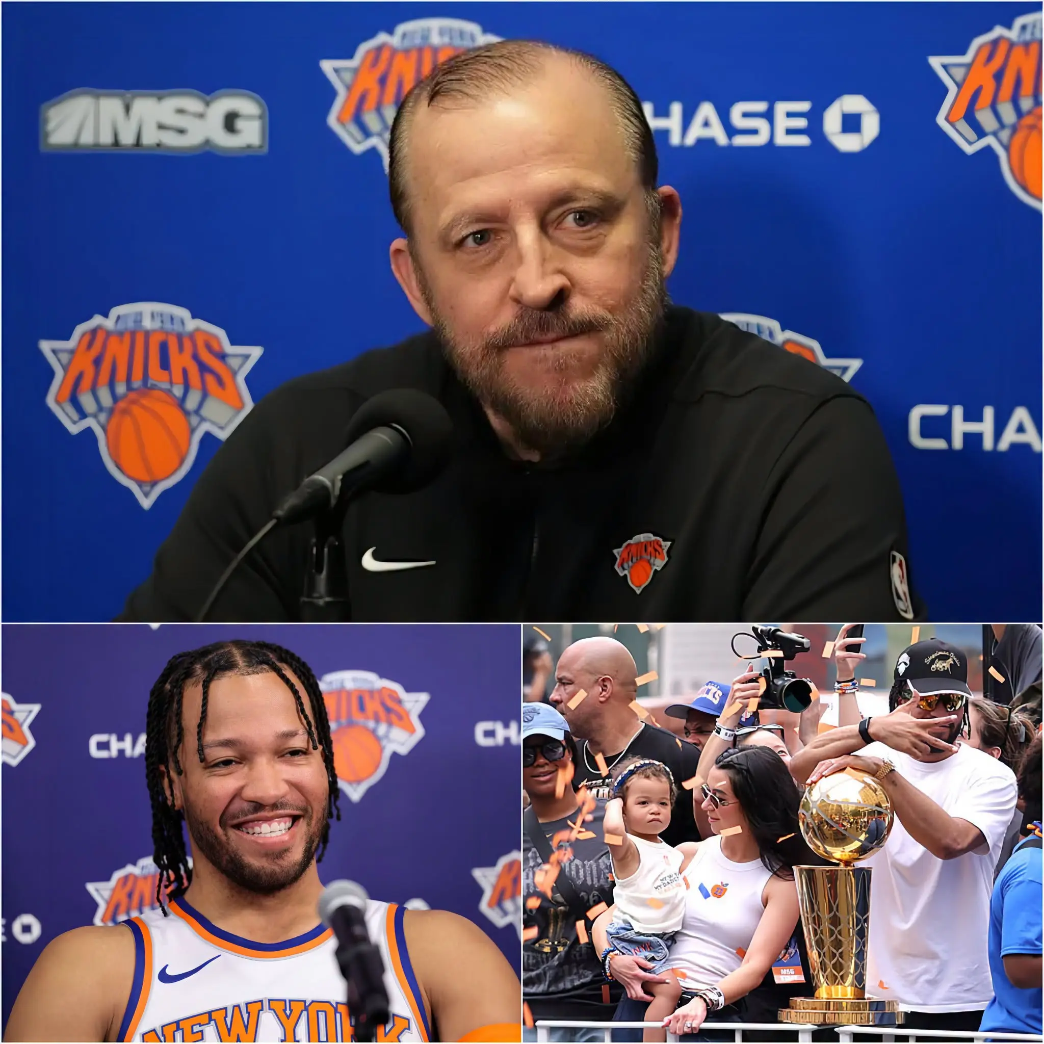 Cover Image for former coach Tom Thibodeau shocks the NBA world with a bold claim after the 53-year curse is finally broken as he insists the championship foundation was built by his system long before the current roster took over
