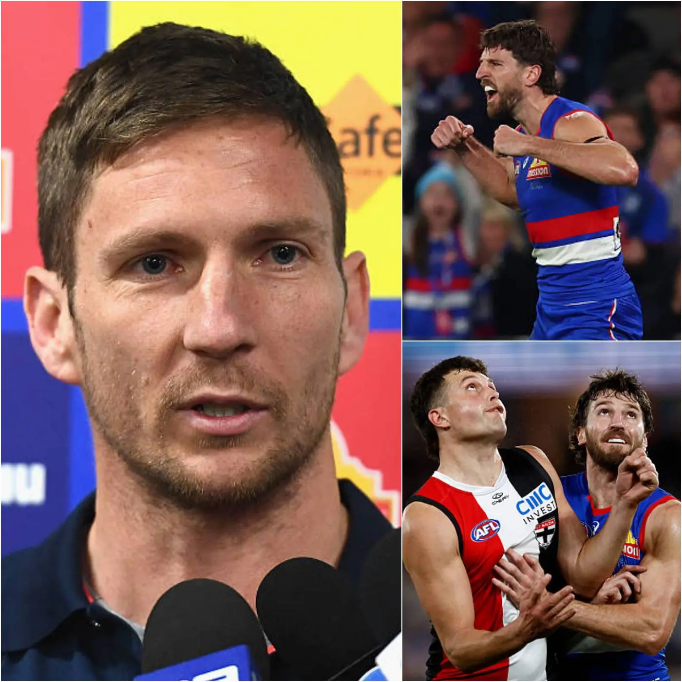 Cover Image for “IN MY EYES, MARCUS BONTEMPELLI IS THE GREATEST BULLDOGS PLAYER OF ALL TIME!” Bulldogs legend Matthew Boyd reportedly delivered enormous praise for captain Marcus Bontempelli after his outstanding performance in the victory over St Kilda
