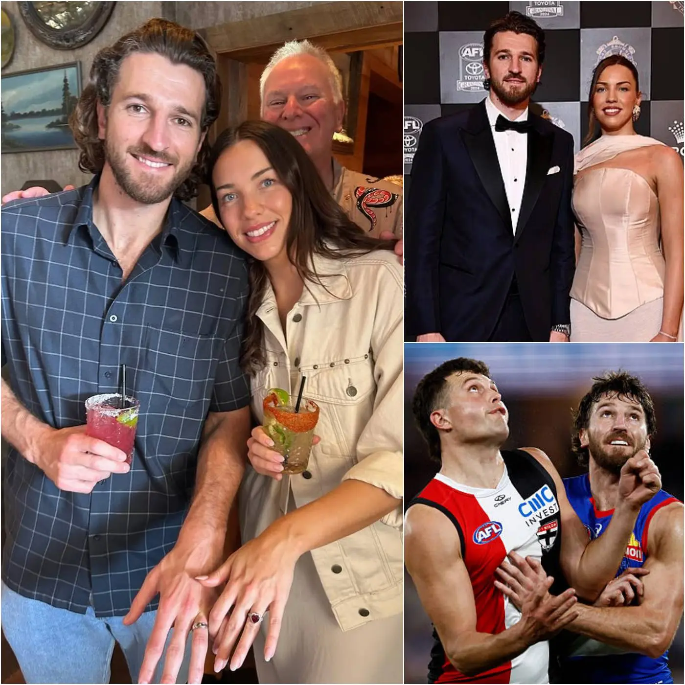 Cover Image for “THANK YOU FOR BELIEVING IN HIM!” Neila Brenning, wife of Western Bulldogs star Marcus Bontempelli, reportedly delivered an emotional message of gratitude to Bulldogs supporters after witnessing her husband’s dominant display in the 83–61 win over St Kilda.
