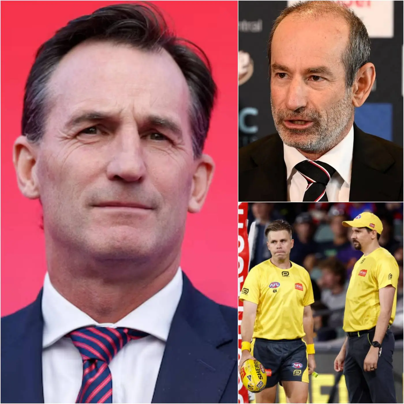 Cover Image for “WHY DOES THE UMPIRE ALWAYS FAVOR THE WESTERN BULLDOGS?” St Kilda president Andrew Bassat reportedly launched a furious post-match attack after his side’s defeat to the Western Bulldogs, claiming the officiating decisions repeatedly swung against his team at crucial moments.