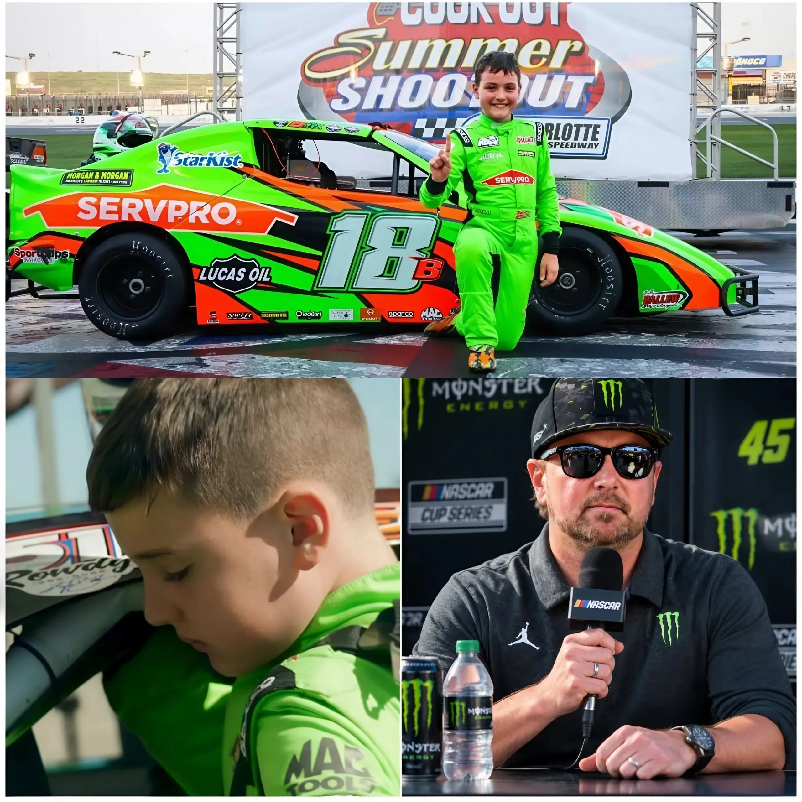 Cover Image for “I THINK THE RESULT COULD HAVE BEEN DIFFERENT…” — Kurt Busch’s Post-Race Comment About Brexton Sparks Major Late Model Debate