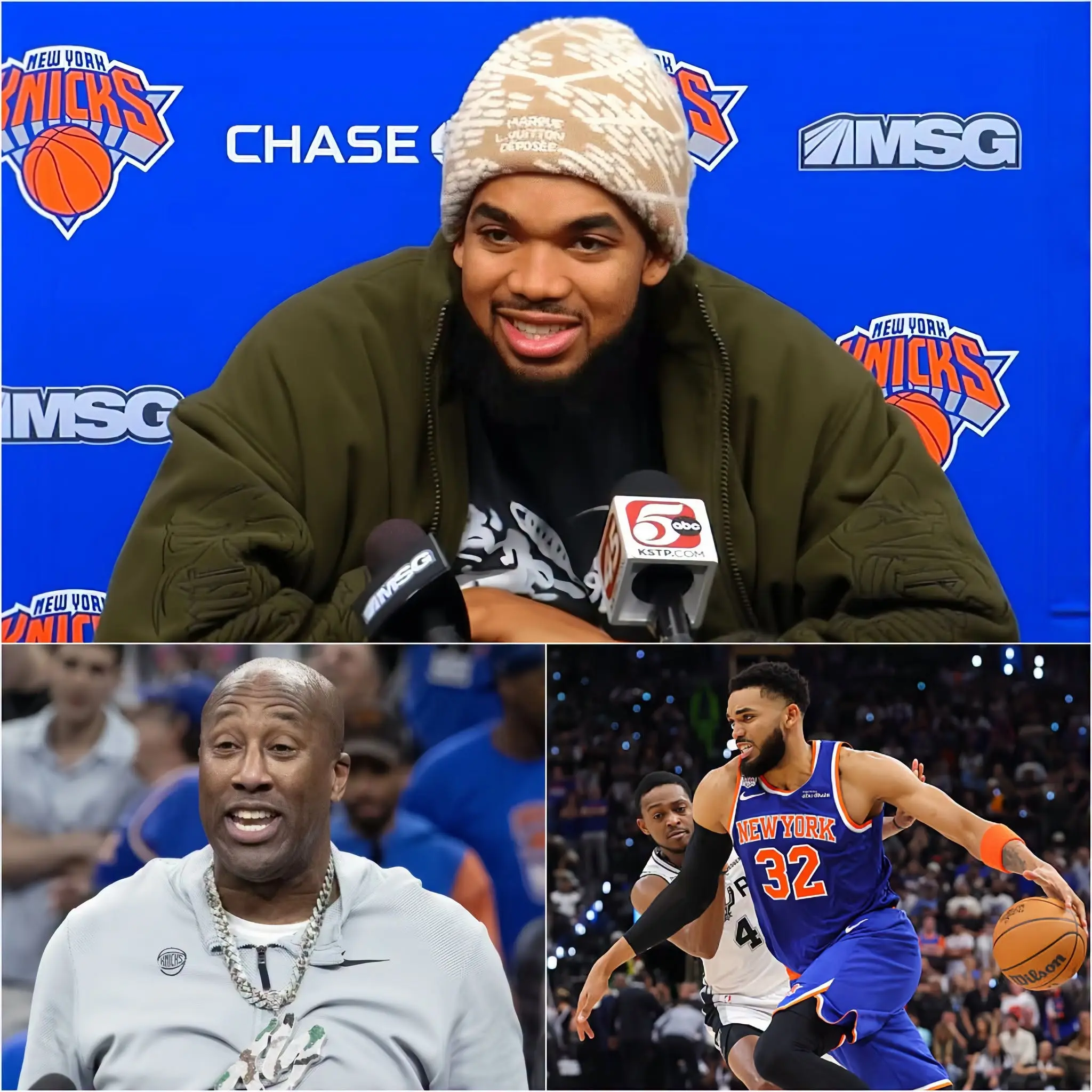 Cover Image for ️🏀“IF YOU DON’T NEED ME, I’LL LEAVE!” Karl-Anthony Towns reportedly exploded after growing frustrated with persistent trade rumors surrounding his future at the New York Knicks, claiming the uncertainty had begun affecting his mindset and trust within the organization.