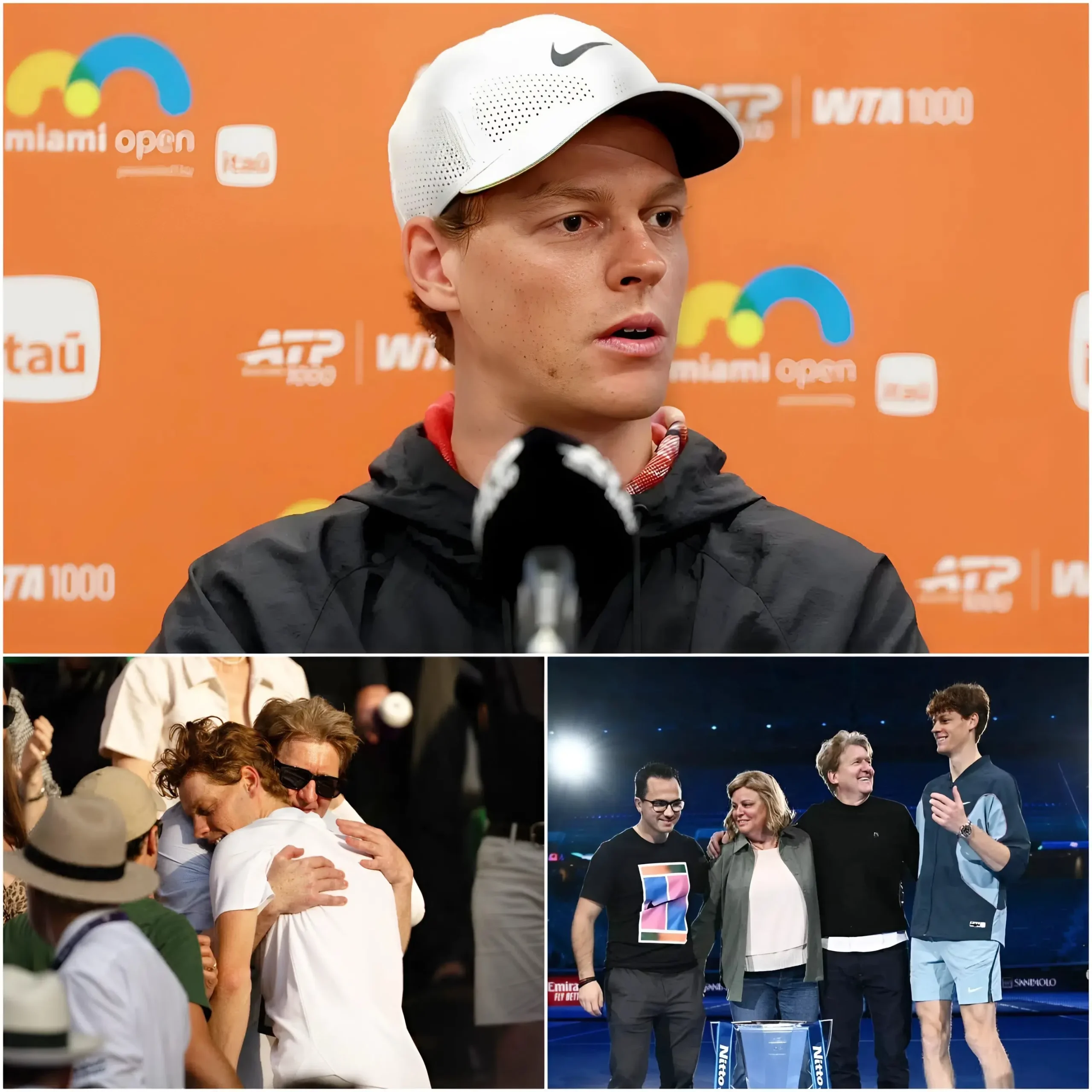Cover Image for 💖🎾 “Le debo todo…” — Jannik Sinner sigue conmoviendo a los aficionados al recordar una vez más los sacrificios silenciosos de sus padres, Hanspeter y Siglinde, quienes lo han acompañado desde sus primeros días en los Dolomitas hasta convertirse en el número uno del tenis mundial.