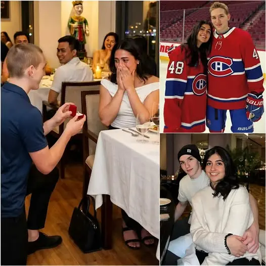 Cover Image for ❤️💍 « MERCI D’AVOIR TOUJOURS ÉTÉ À MES CÔTÉS » À travers chaque victoire, chaque douleur et chaque épreuve que la vie a placée sur son chemin, Lane Hutson a toujours eu quelqu’un à ses côtés : Kylie Roberts.