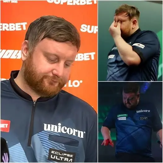 Cover Image for 🚨🎯Darts star considered quitting sport and put CV online after punch drama