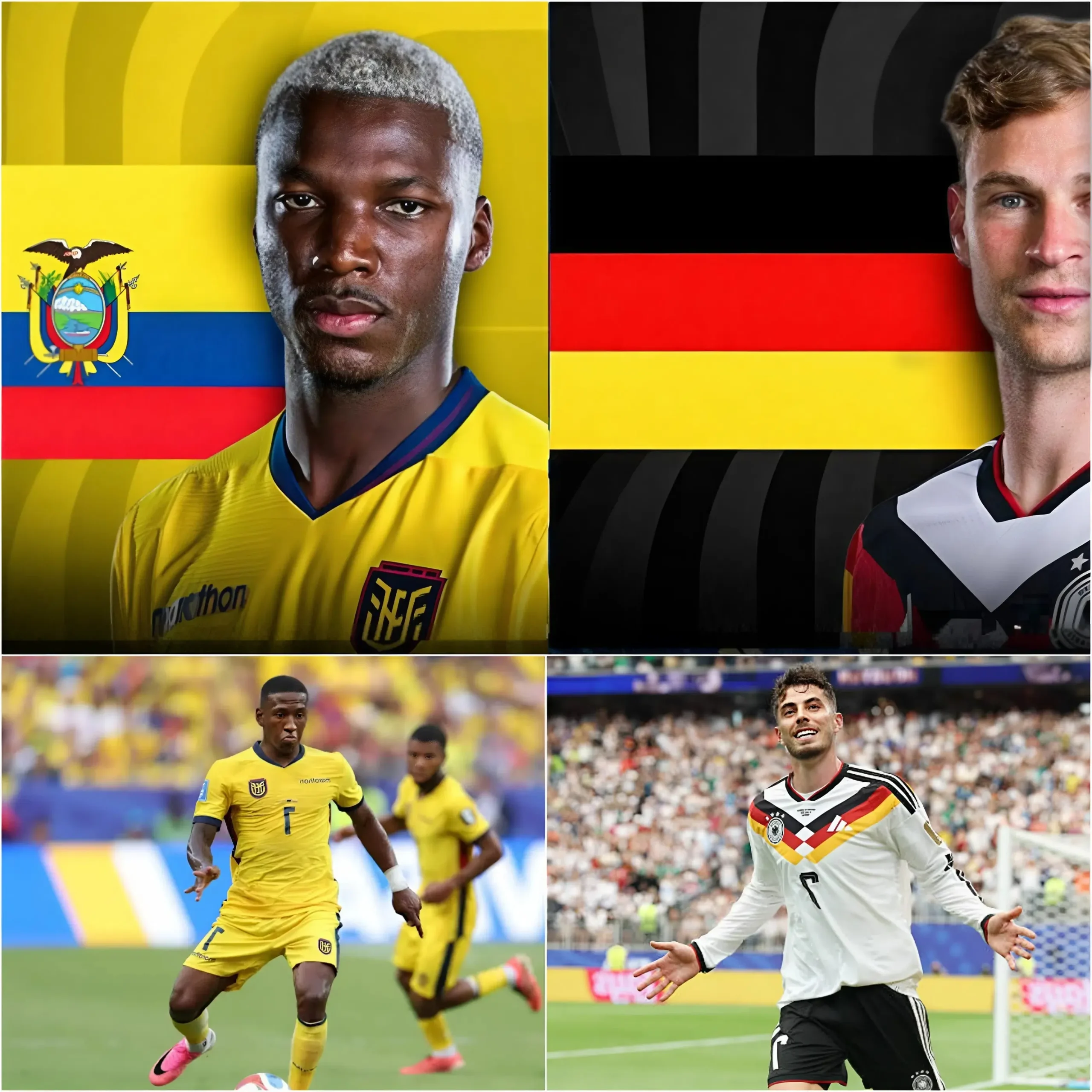 Cover Image for 🚨 EILMELDUNG: ACHTUNG 🚨 Fußballfans aufgepasst! Laut verschiedenen Quellen wurde der Spielplan für das mit Spannung erwartete dritte und letzte Gruppenspiel im MetLife Stadium zwischen Deutschland und Ecuador angepasst. Bleiben Sie dran, um die neuesten Informationen zur Zeit und alle offiziellen Details zum Spielabend zu erhalten.