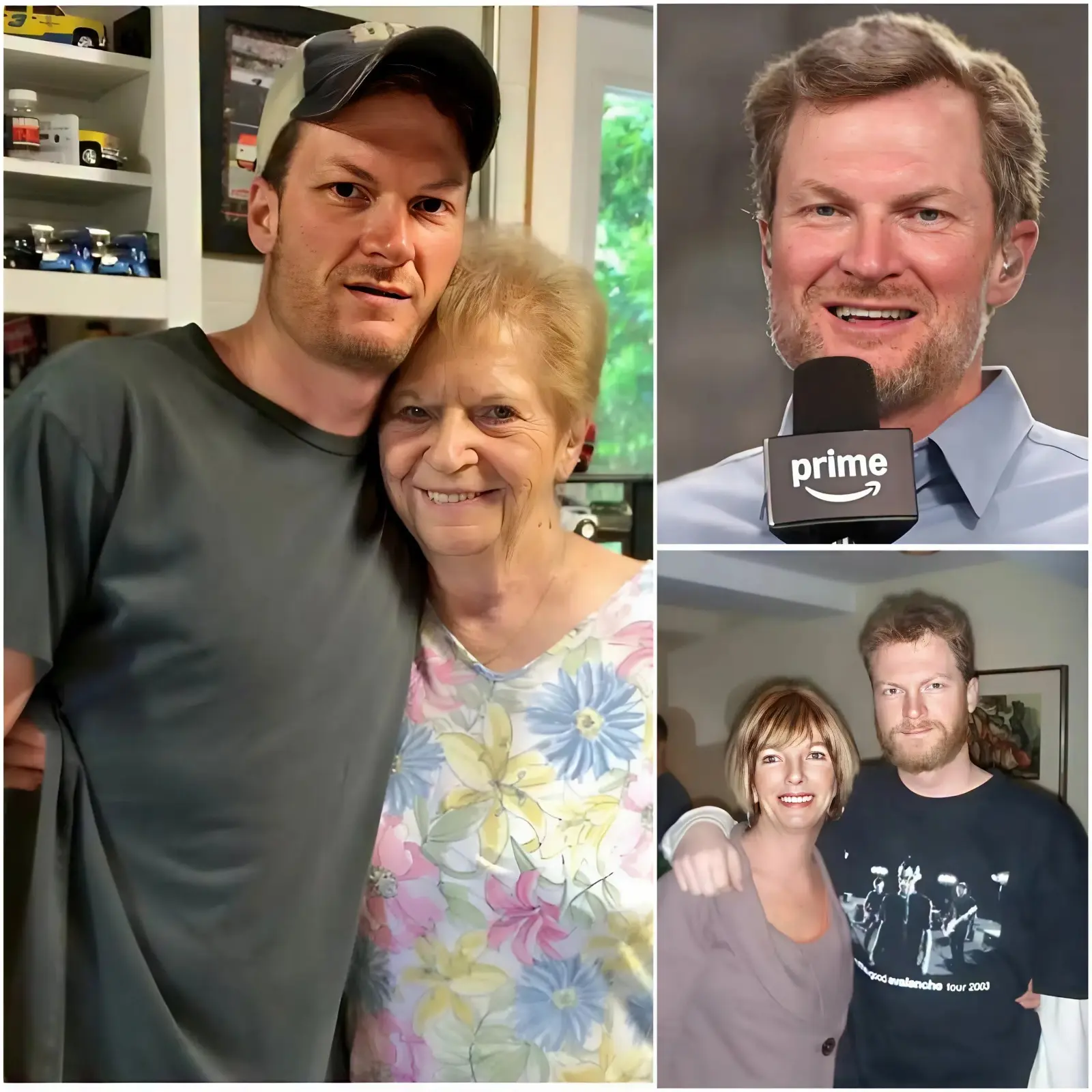Cover Image for 💔”MY MOTHER WORKED THREE JOBS AT ONCE TO RAISE ME…” – Dale Earnhardt Jr.’s emotional confession has brought tears to the eyes of millions of NASCAR fans.