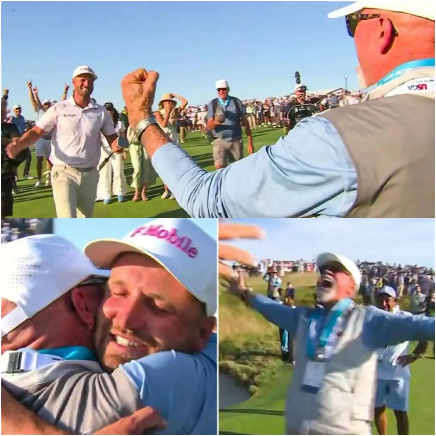 Cover Image for ⛳💔 FATHER’S DAY SHOCK AT THE U.S. OPEN — THE EMOTIONAL SURPRISE THAT STOPPED THE GOLF WORLD