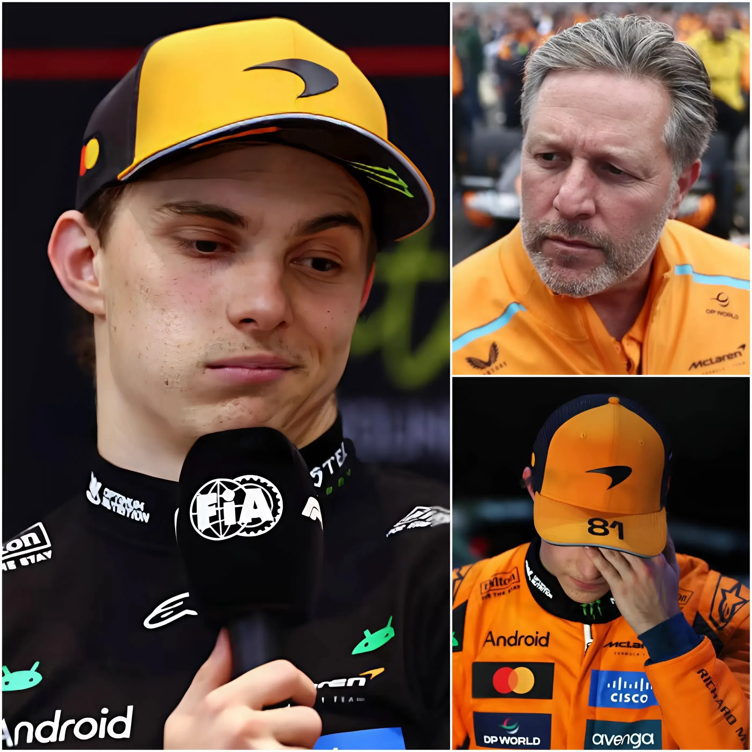 Cover Image for 🔥 BREAKING: “It’s bad, they ruined my dreams” — Piastri lashes out at McLaren over a race strategy disaster that cost him valuable points, followed by a mysterious 12-word statement that stunned everyone…