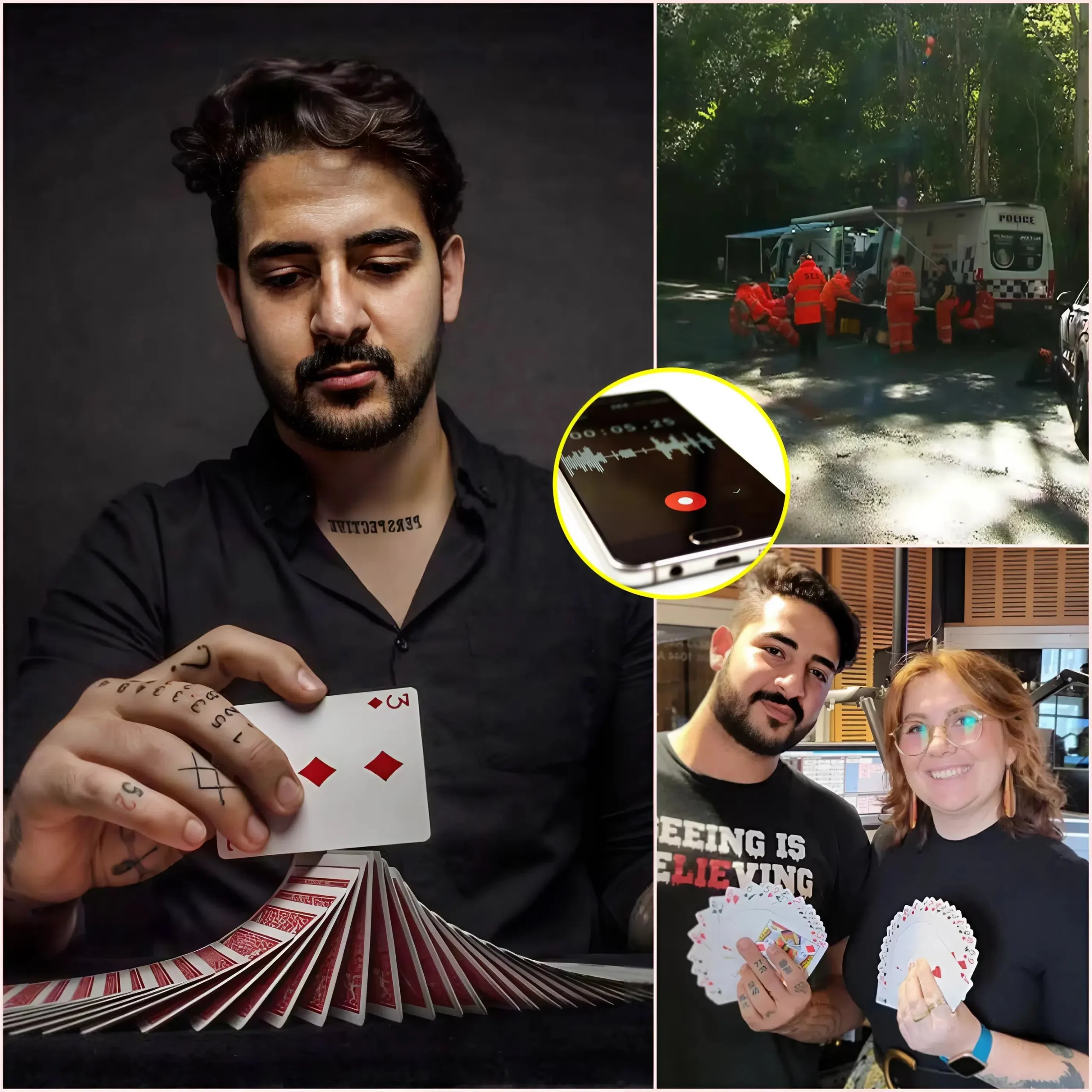 Cover Image for “MOM, COME AND SAVE ME!” 😭💖 This 3-second audio recording, sent to the mother of magician Daniel Hidden before Australian police found him in the mountains, has left viewers heartbroken. The final plea for help, revealed after her son was found, left the mother in disbelief.