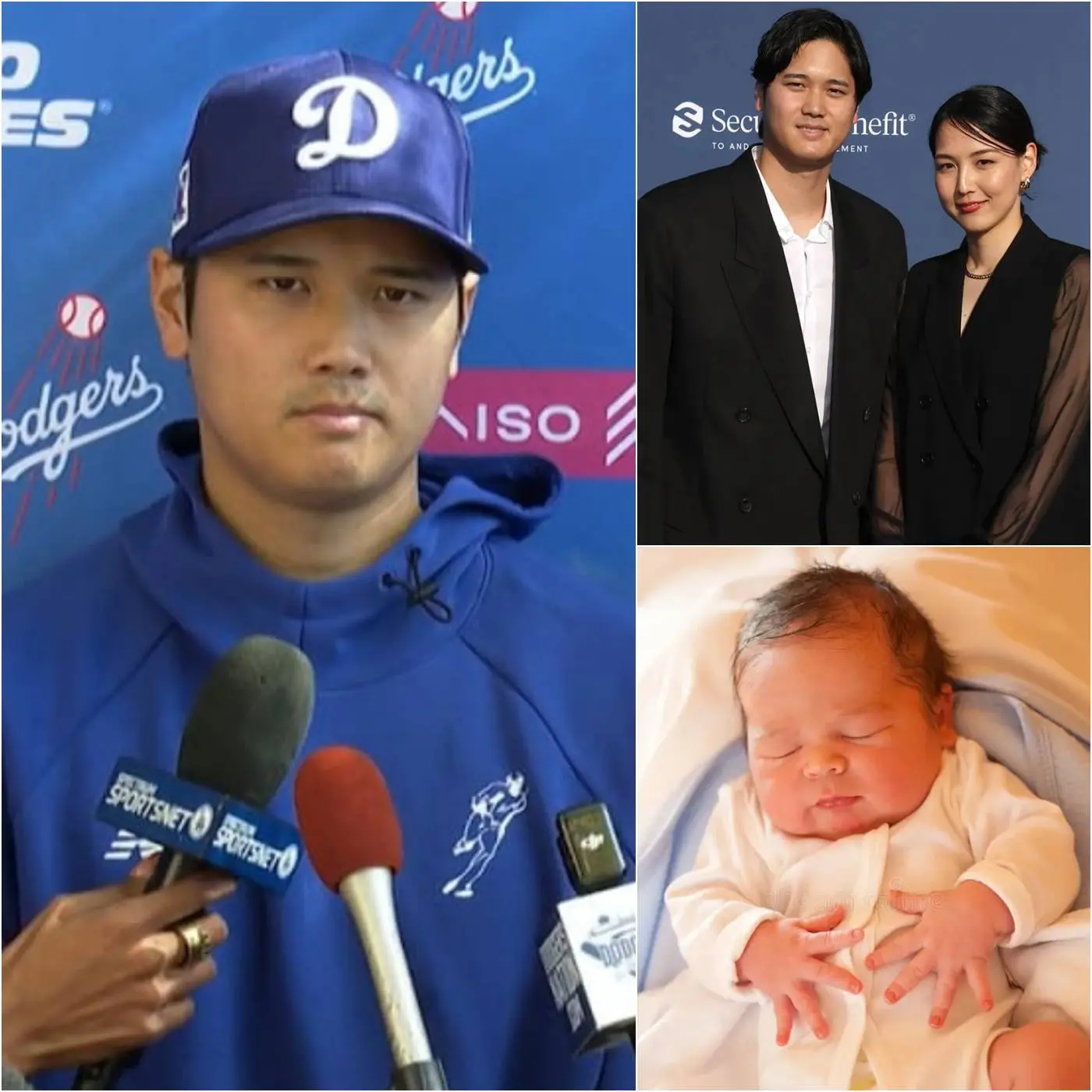 Cover Image for “THE MOMENT I HELD MY CHILD FOR THE FIRST TIME, EVERYTHING CHANGED…” Shohei Ohtani shared an emotional moment after the arrival of his second child