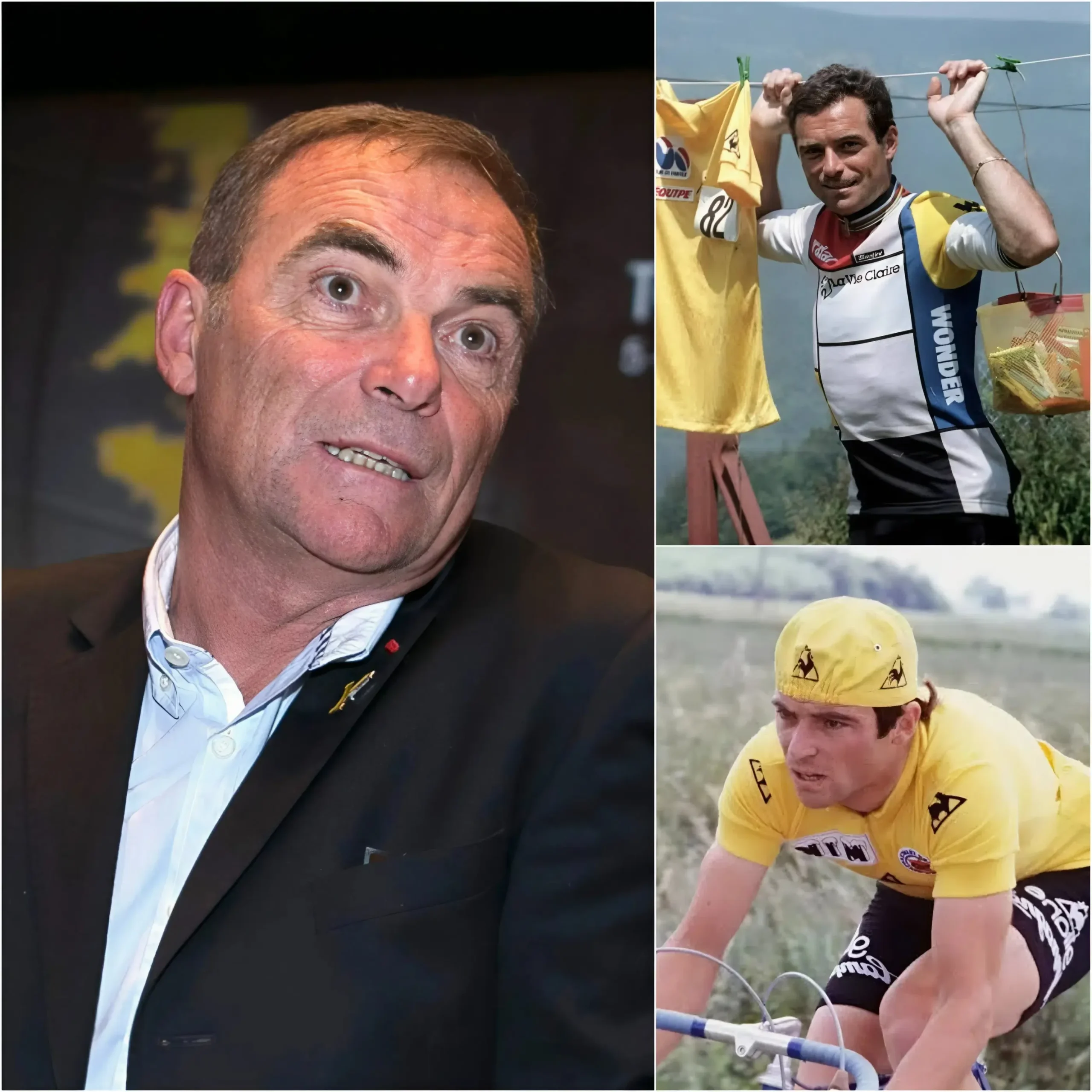 Cover Image for DERNIÈRE MINUTE : La légende française du cyclisme Bernard Hinault, âgé de 71 ans, a surpris les fans en révélant les noms des 5 coureurs qu’il considérait comme les plus exceptionnels et qui l’inquiétaient le plus lorsqu’il devait les affronter à l’apogée de sa carrière.