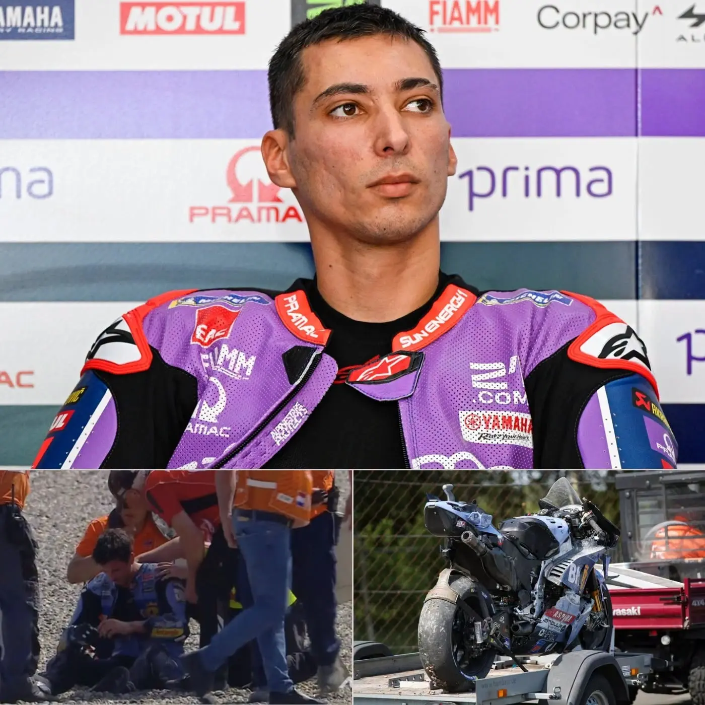 Cover Image for “ALEX MÁRQUEZ IS TRYING TO PROVE HE BELONGS TO MOTOGP… BUT EVERY TIME HE PUSHES THE LIMIT, HE ONLY PROVES HE’S NOT GOOD ENOUGH TO BE HERE.”