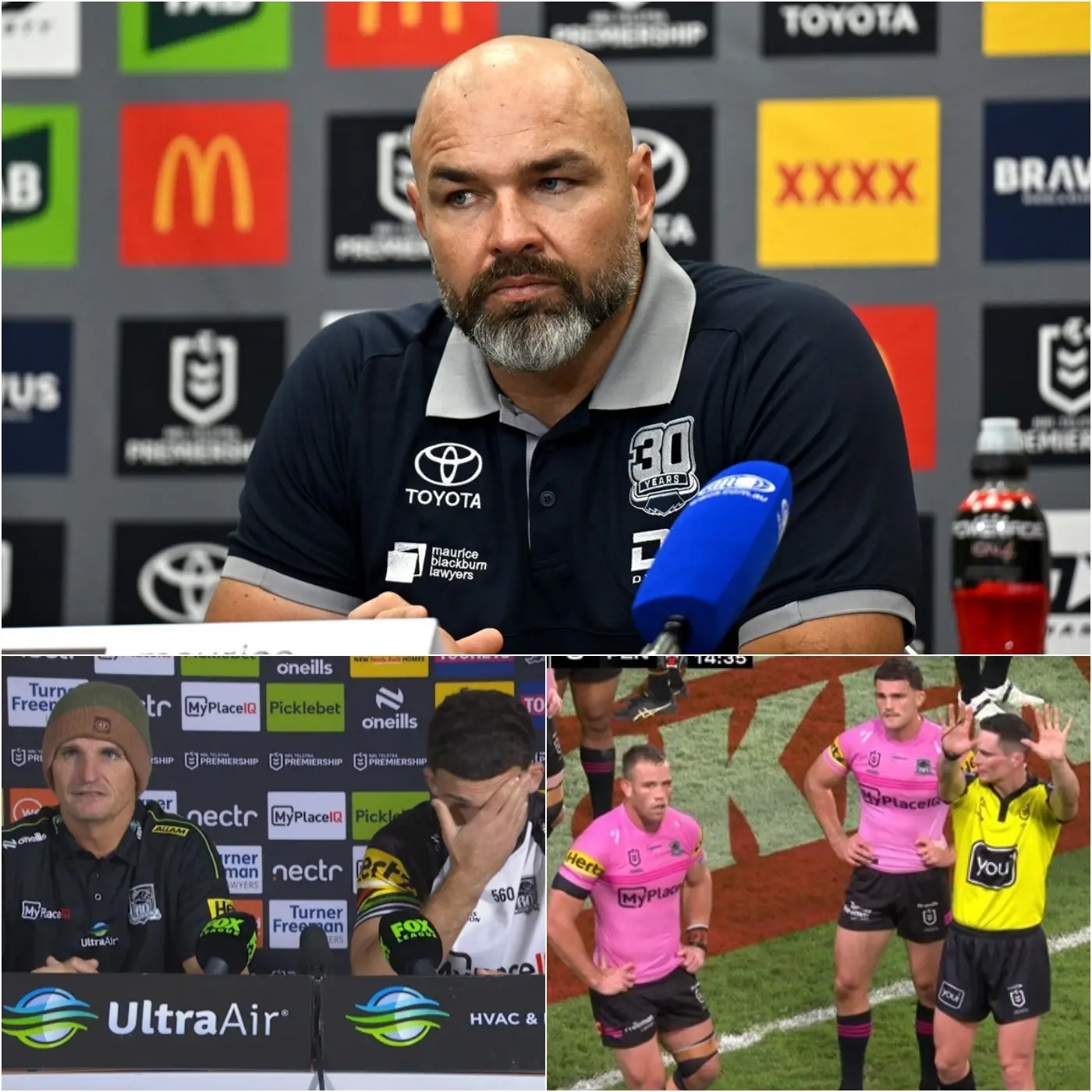 Cover Image for “WE WILL NOT STAY SILENT” — Penrith Panthers head coach Ivan Cleary has officially filed a complaint regarding the humiliating 12-26 loss to the North Queensland Cowboys in Round 17 of the 2026 NRL