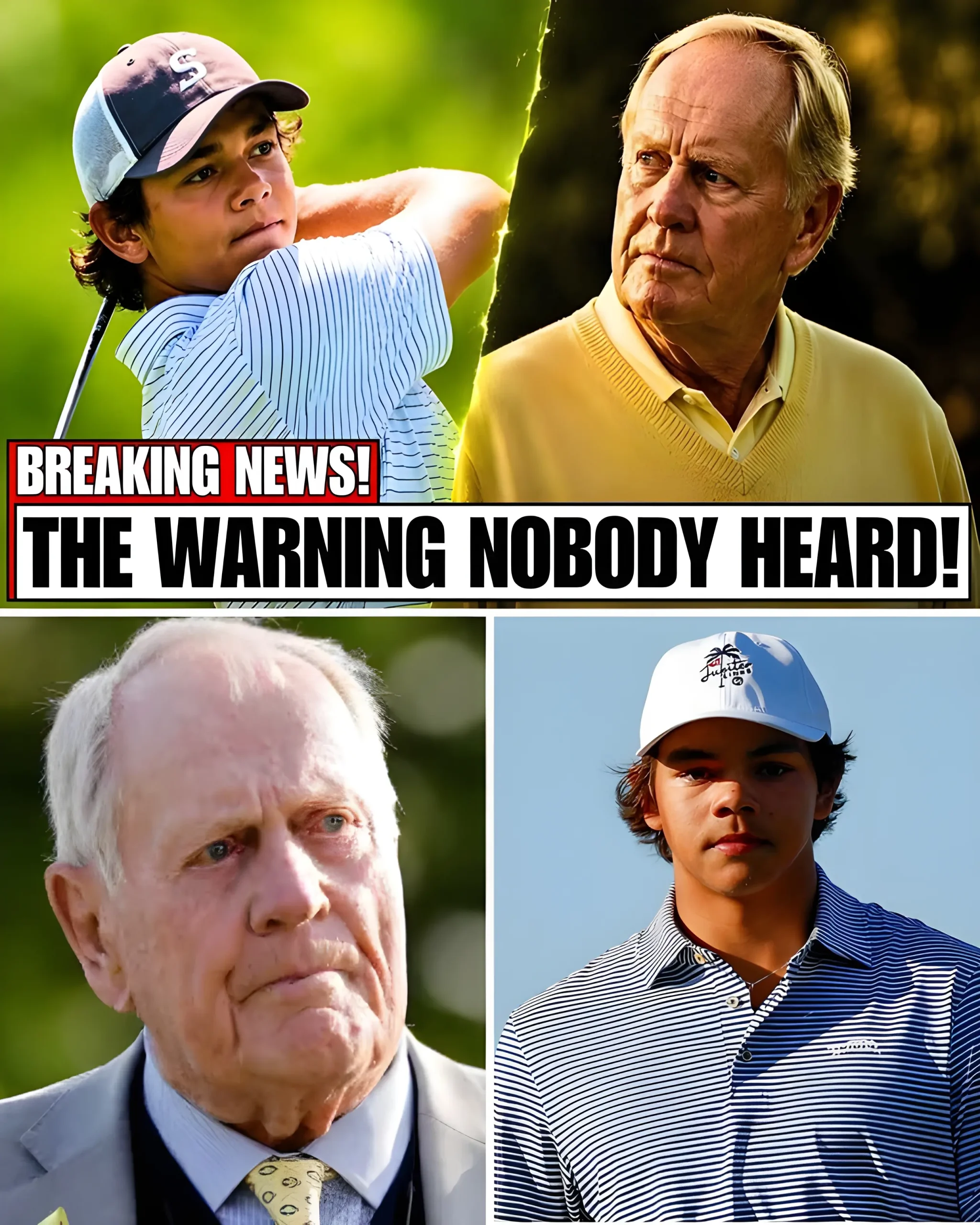 Cover Image for 🚨Charlie Woods Has Just SHOCKED The Golf World — And Jack Nicklaus Has A Warning Nobody Saw Coming