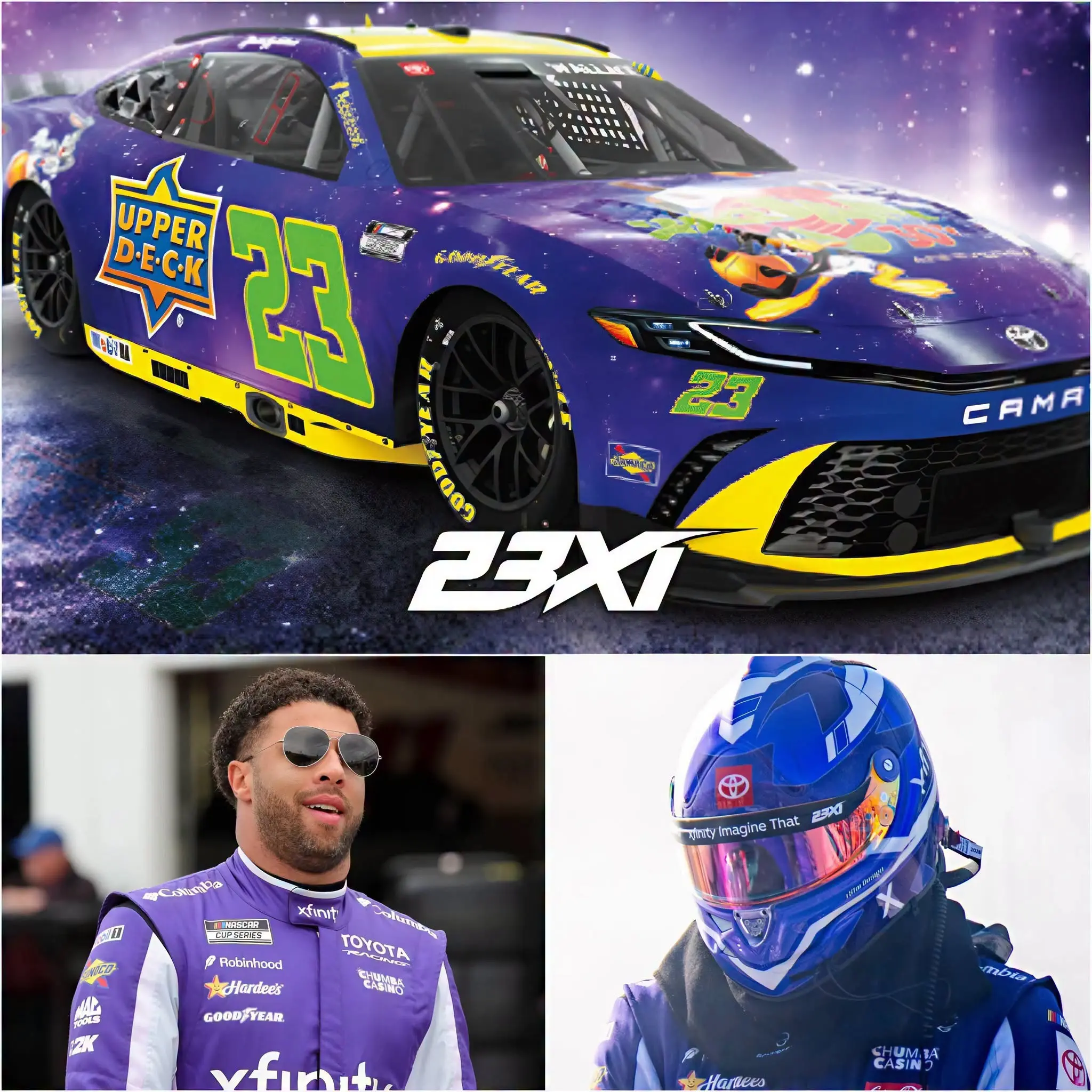 Cover Image for NASCAR BOMBSHELL🛑 THE CRAZY MOVE AND THE TRUTH BEHIND BUBBA WALLACE’S RACING CAR: A prominent collector officially “pumps money” to revive a legendary icon at Chicagoland, catching rivals off guard!