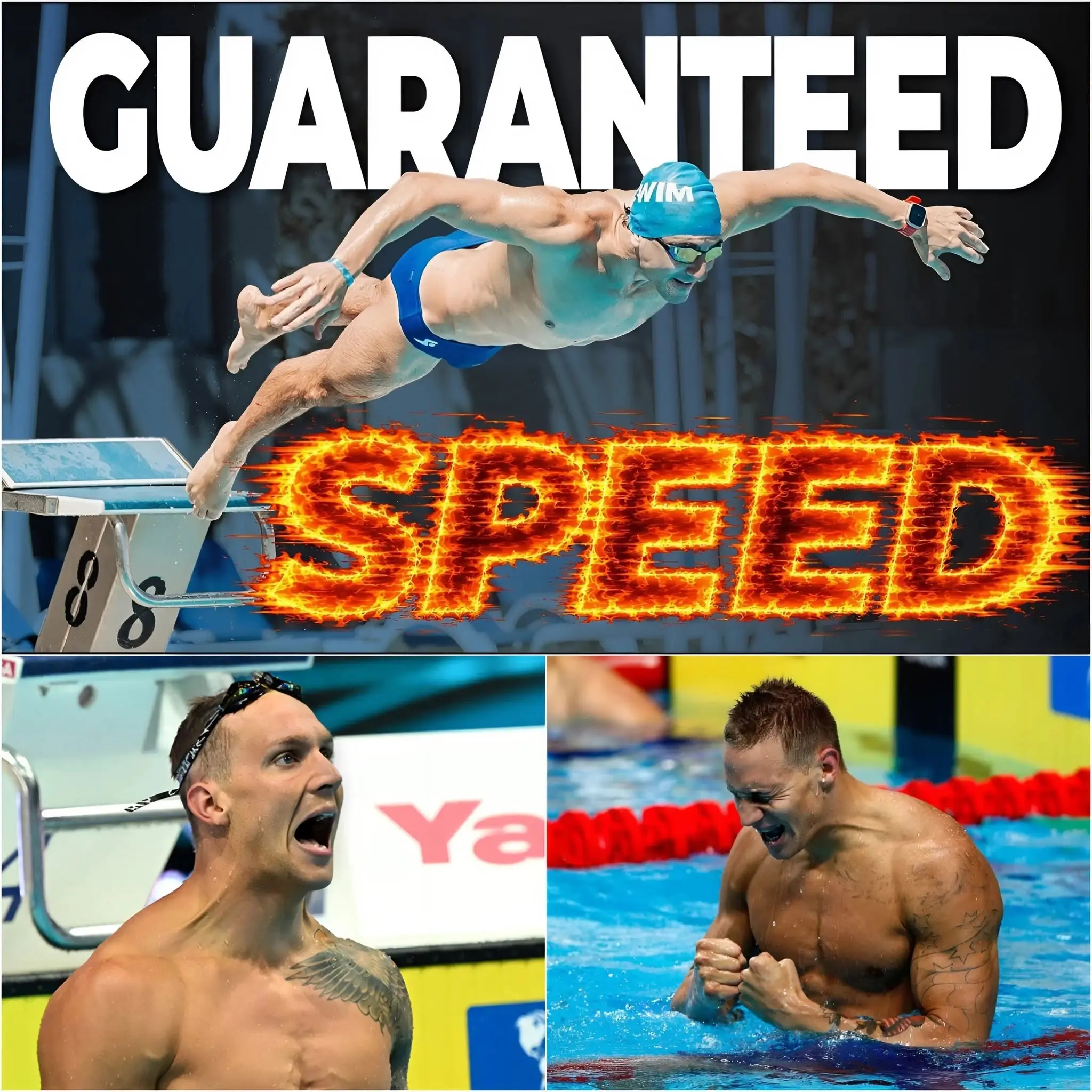 Cover Image for 🚨 THE SECRET BEHIND CAELEB DRESSEL’S INCREDIBLE SPEED: “If you really want to swim faster, do this every day!” — The multiple