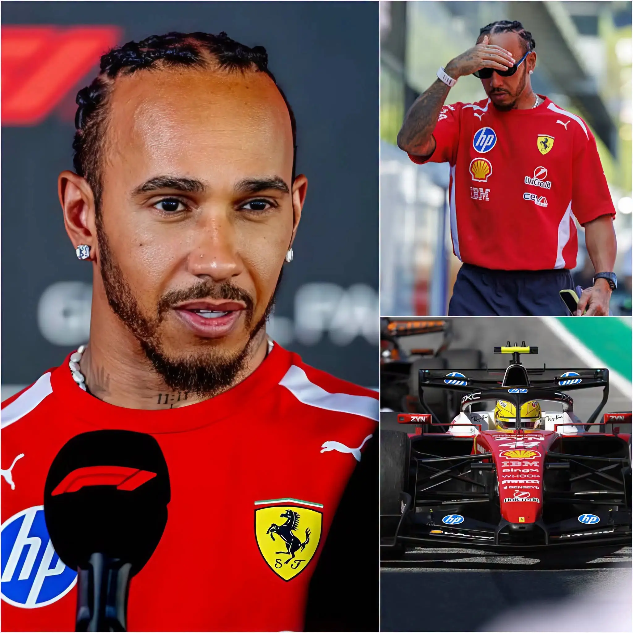 Cover Image for Lewis Hamilton sent shockwaves through the Formula 1 paddock just hours before the Austrian Grand Prix with an unexpected comment about the Ferrari SF-26 and the future of the championship battle.