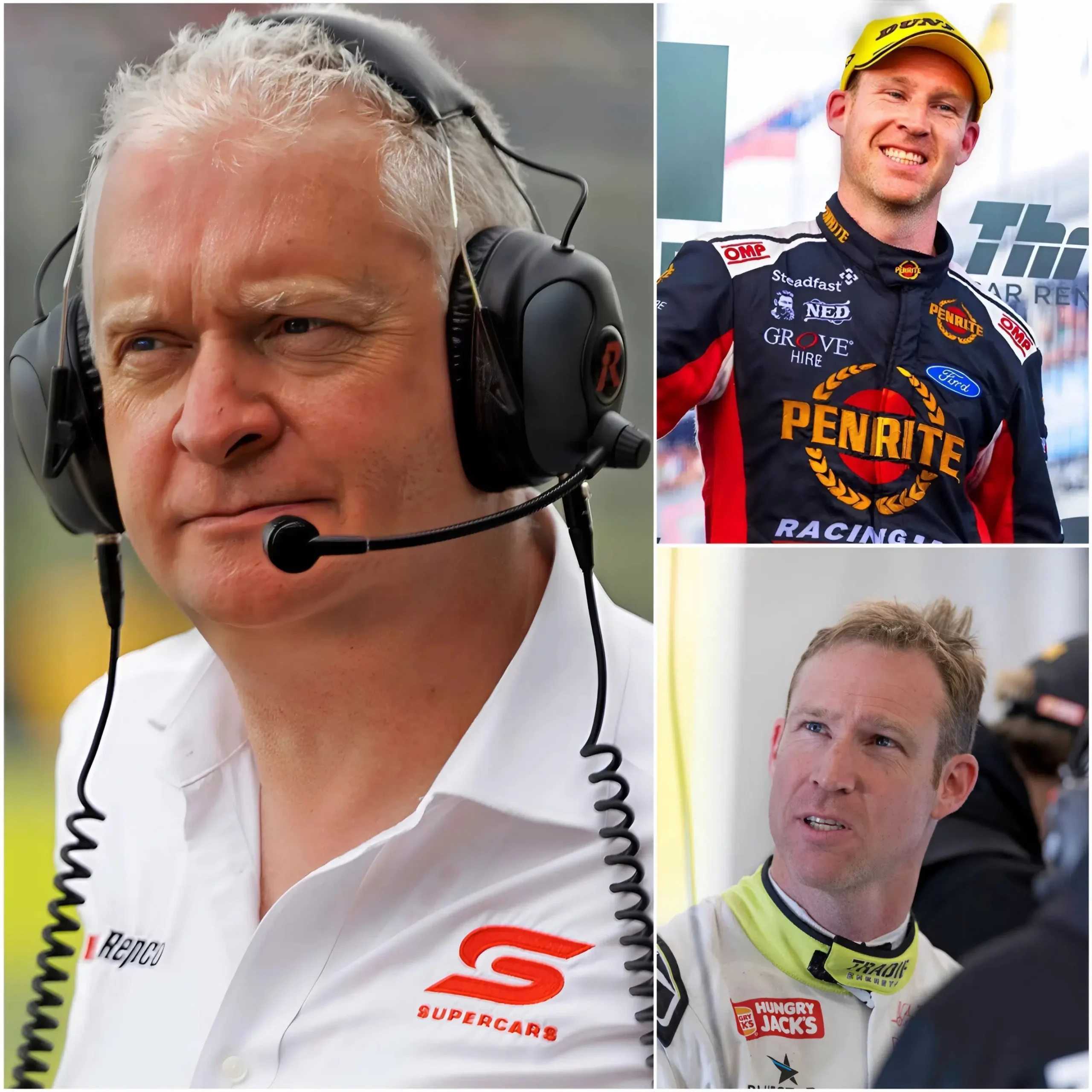 Cover Image for “Things are not as simple as people think…” Adrian Burgess has just broken the silence about David Reynolds’ future at Team 18 with an official statement that has made the Supercars community stir. – Copy