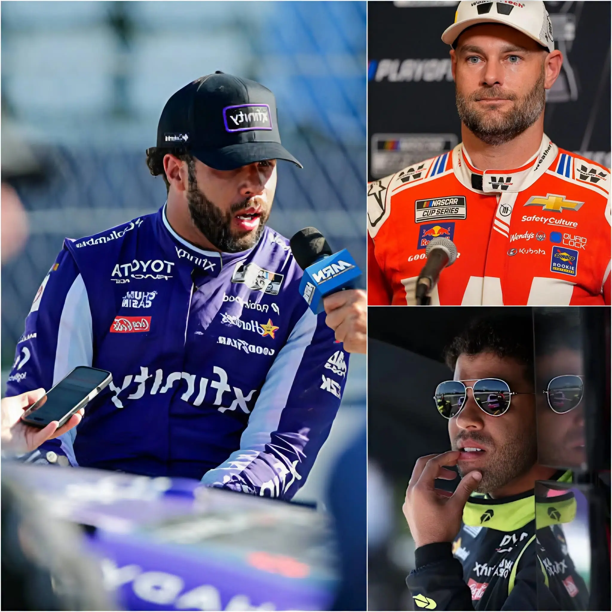 Cover Image for 🚨CONTROVERSY ERUPTS AT SONOMA: “Why let a New Zealand driver win on an American NASCAR track?” Bubba Wallace reportedly lost his temper, shouting after witnessing Shane van Gisbergen’s (SVG) superb performance, silencing the entire Sonoma circuit.