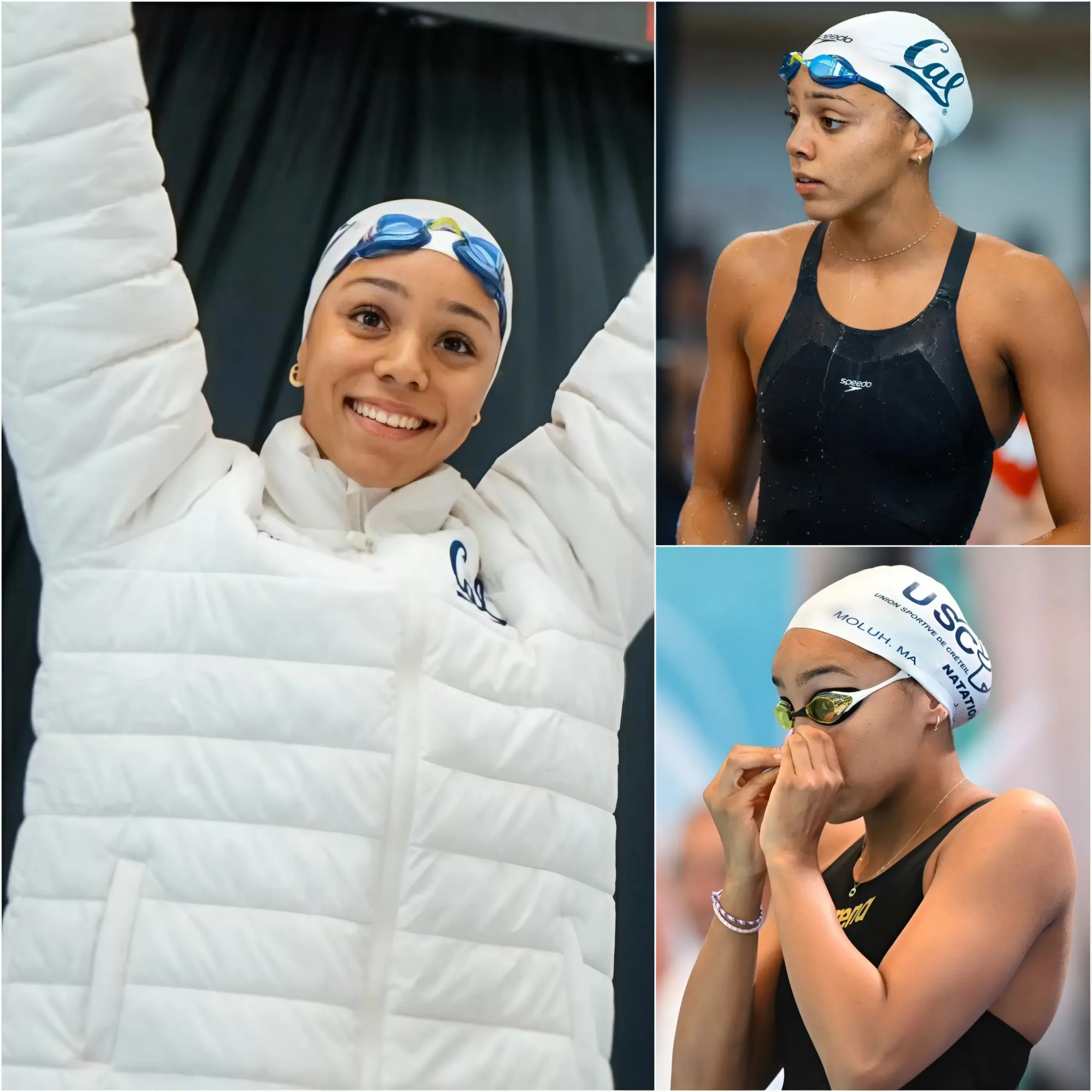 Cover Image for 🚨 BREAKING NEWS FROM FRANCE: Mary-Ambre Moluh sent the arena into a frenzy by breaking the national record in the 50m backstroke