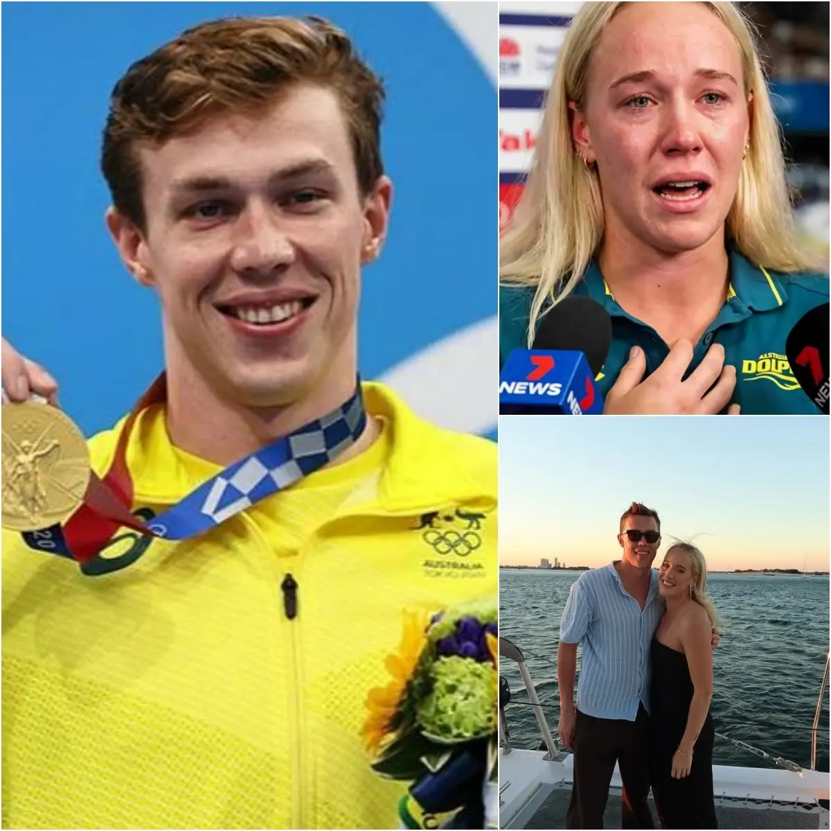 Cover Image for BREAKING NEWS FROM AUSTRALIA: Zac Stubblety-Cook’s girlfriend, swimmer Ella Ramsay, broke down in tears announcing that Zac Stubblety-Cook has just shocked the world of swimming.