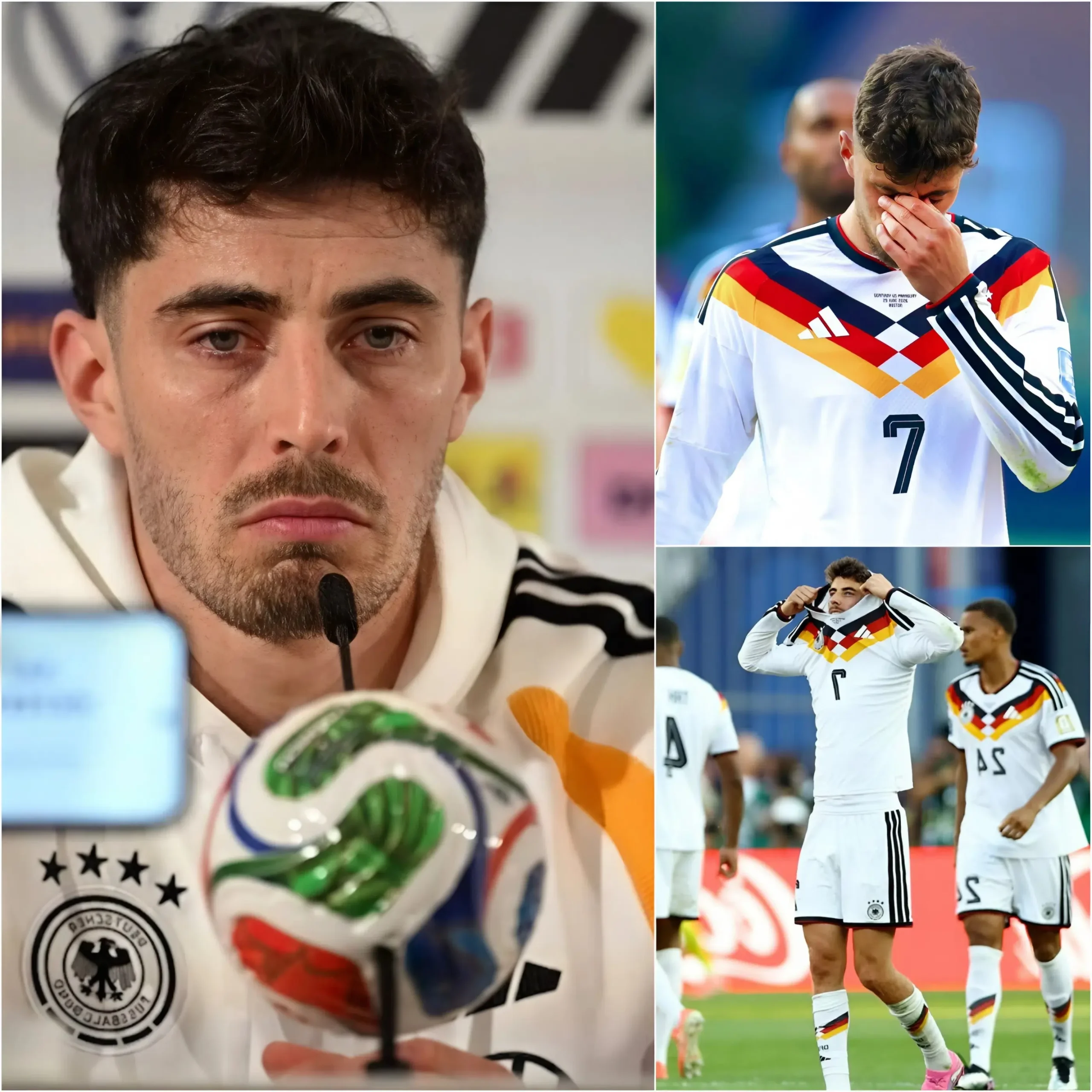 Cover Image for TRÄNEN IM FUSSBALL – SELBST BEI DEN STÄRKSTEN JUNGS – VOR 15 MINUTEN IN TORONTO, DIREKT NACH DEM AUS BEI DER WELTMEISTERSCHAFT 2026: Stürmer Kai Havertz hat offiziell bestätigt, dass er…👇👇