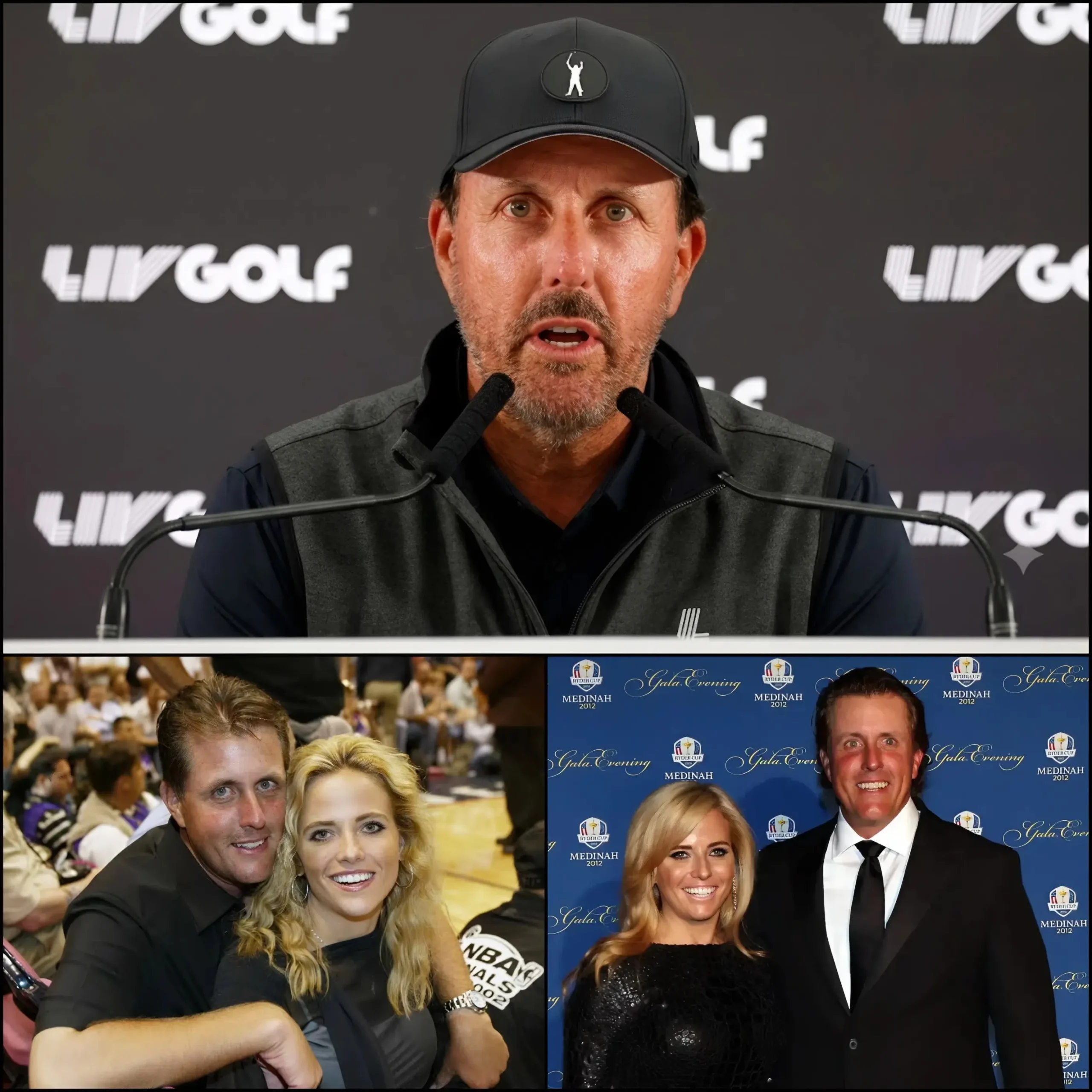 Cover Image for ⛳🔥 10 minutes ago: Phil Mickelson issues statement about his wife, Amy, amid allegations of misconduct. Shocking revelations about his wife; unbelievable…👇