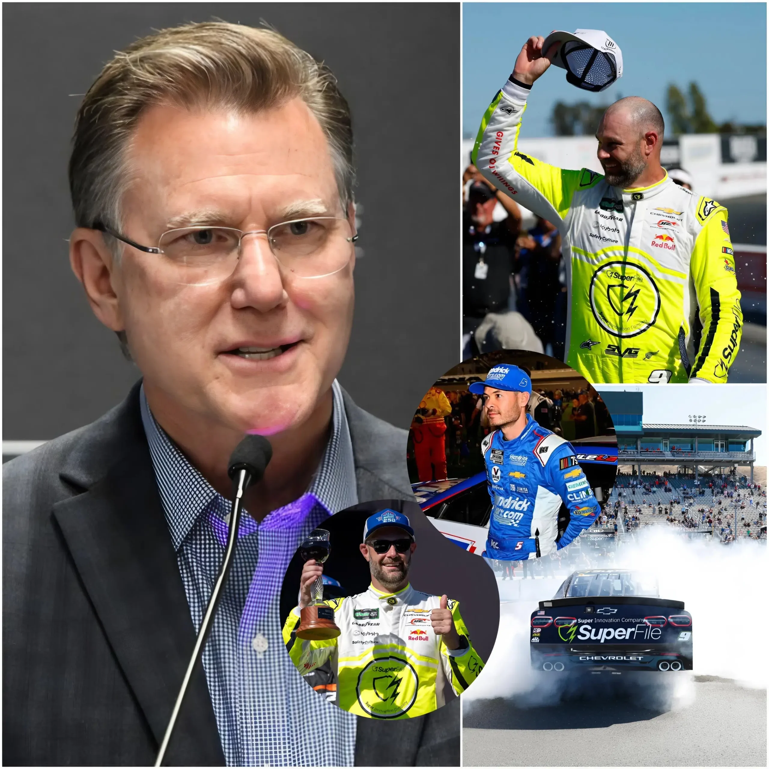 Cover Image for 🚨 BREAKING NEWS — After days of investigation, NASCAR officials are reportedly making a final decision regarding Kyle Larson’s shocking allegations against Shane van Gisbergen following the 2026 Sonoma Raceway race.