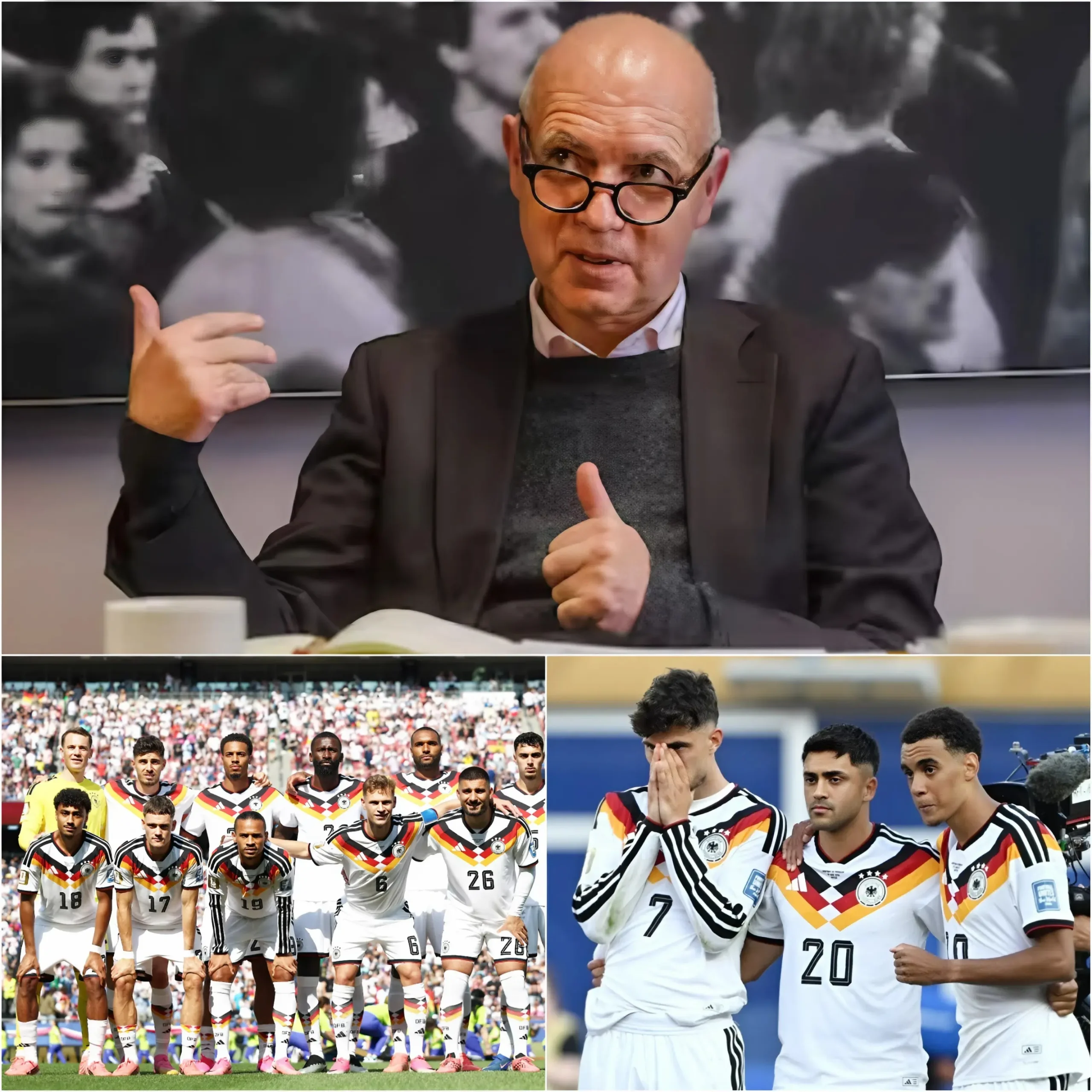 Cover Image for OFFIZIELLE ENTSCHEIDUNG: Direkt nach dem Ausscheiden bei der FIFA-Weltmeisterschaft 2026 hat DFB-Präsident Bernd Neuendorf angeordnet, drei Spieler aus dem Kader für die kommenden Länderspiele zu streichen. Seine scharfe Aussage: