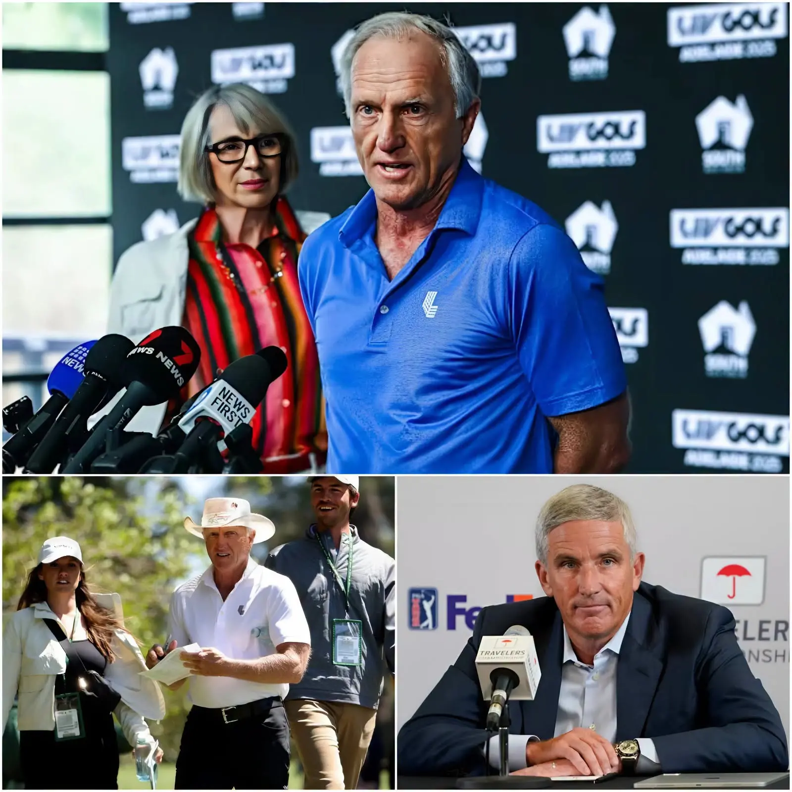 Cover Image for 🚨“THEY DIDN’T CREATE IT… THEY COPIED US!” Greg Norman has ignited a fresh firestorm after the PGA Tour’s stunning announcement, accusing its leaders of embracing the very vision they once mocked.