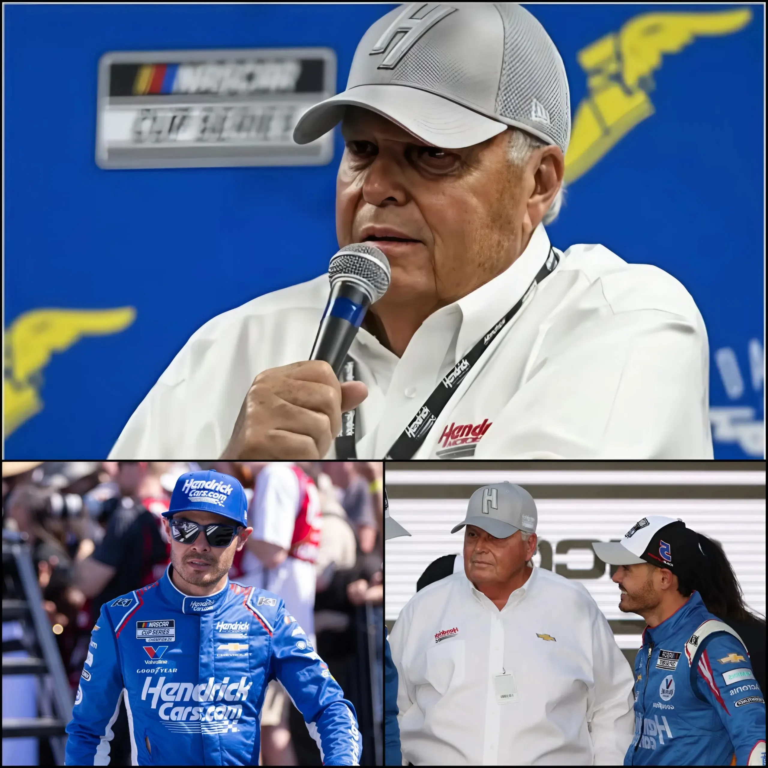 Cover Image for 🛑“OFFICIAL DECISION”—Hendrick Motorsports officially announces Kyle Larson’s future after his 4th-place finish at the Toyota/Save Mart 350 race at the Sonoma circuit. 👇👇