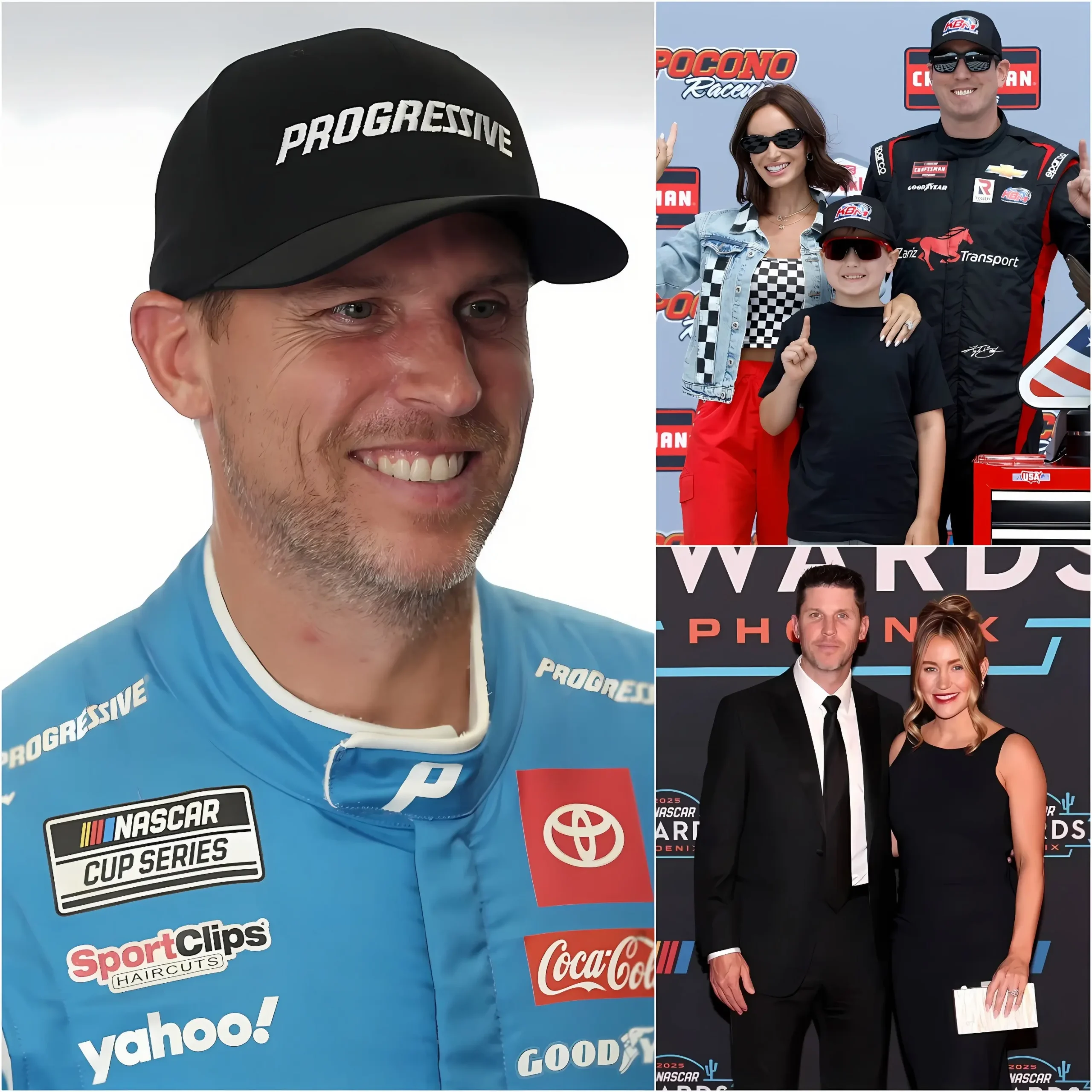 Cover Image for BREAKING NEWS 💐 Denny Hamlin’s fiancée unexpectedly speaks out after Samantha Busch shared a touching story about Kyle Busch’s latest gardening project
