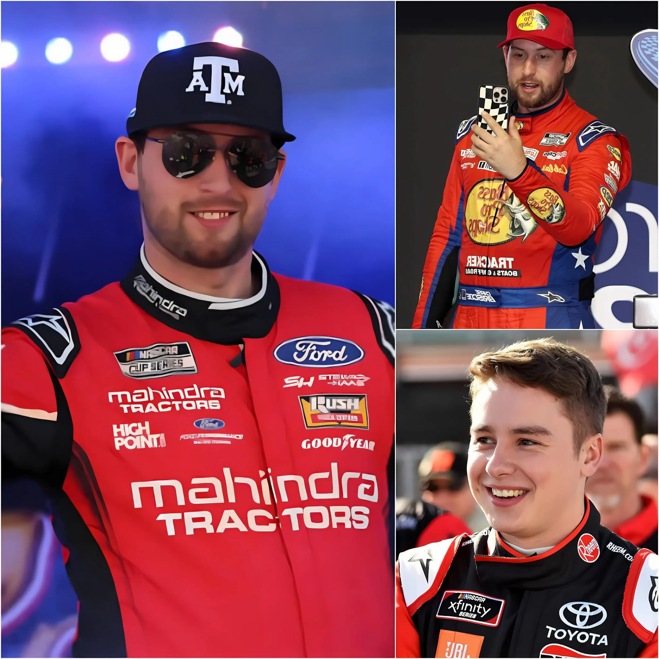 Cover Image for 🚨 BREAKING NEWS: Chase Briscoe staged an incredible comeback to overtake Christopher Bell and win a breathtaking NASCAR race at Chicagoland Speedway!