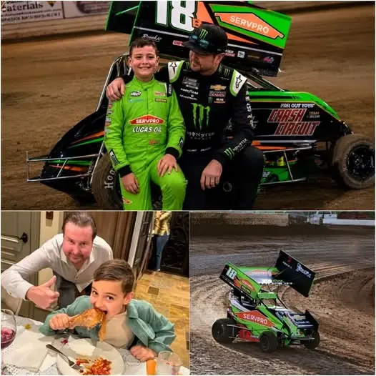 Cover Image for 🏁💔 KURT BUSCH DIDN’T TAKE BREXTON TO A NASCAR EVENT. Instead, he brought him to an empty track before sunrise, where no cameras, no fans, and no race cars were waiting