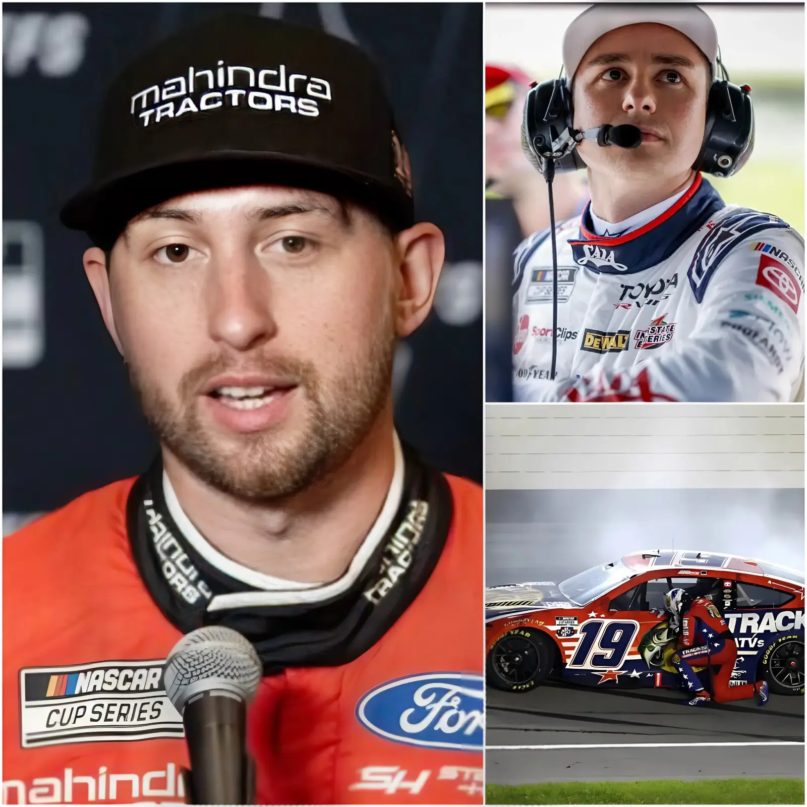 Cover Image for BREAKING NEWS 🔴 Christopher Bell unexpectedly questioned whether Chase Briscoe’s car was using an illegal engine