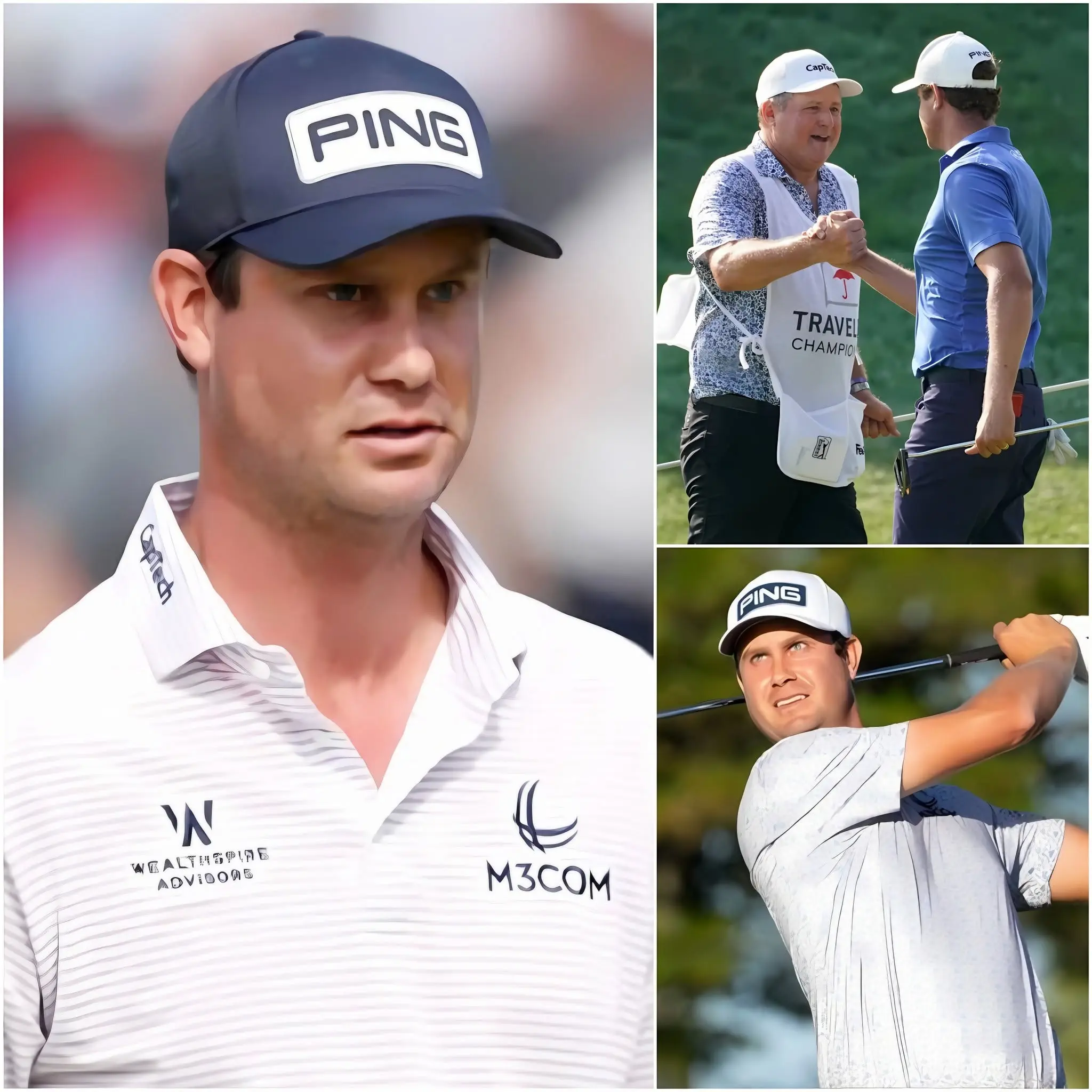 Cover Image for 🚨“He paid for his mistakes with 10 years behind bars… yet he’s still paying the price.” Harris English didn’t hold back his frustration after longtime caddie Eric Larson was once again denied entry into the United Kingdom, forcing him to miss The Open Championship for a second consecutive year.