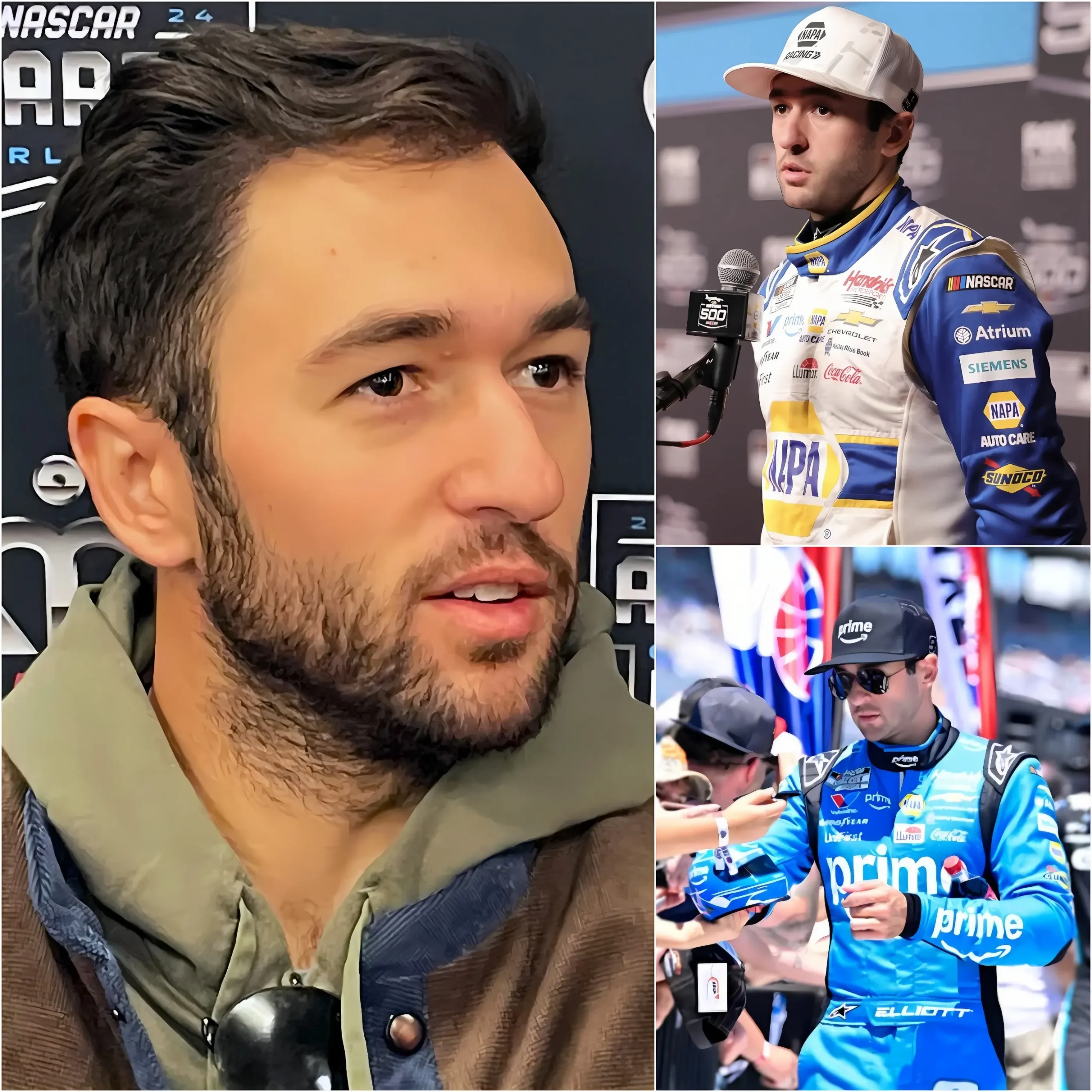 Cover Image for 🚨 NASCAR EXPLOSION: “Top 5 is just the starting point!” Chase Elliott caused