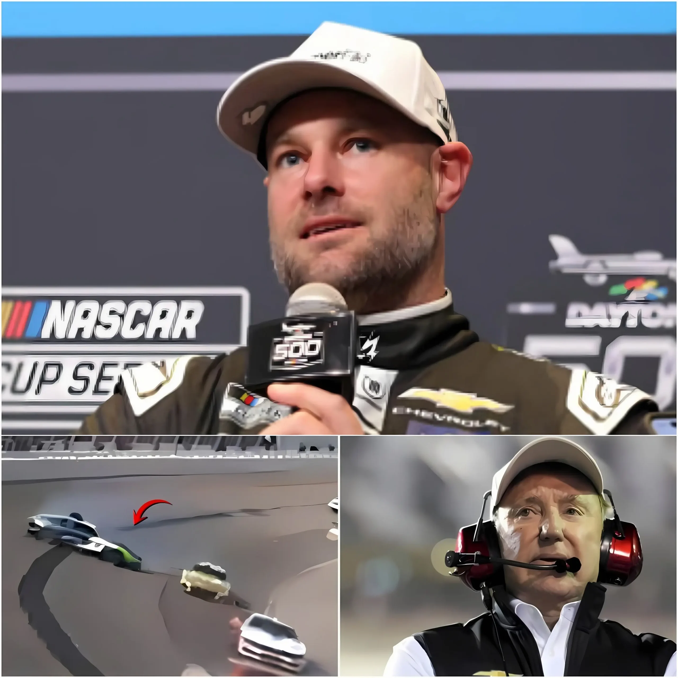Cover Image for 🚨30 MINUTES AGO: “Don’t make me the scapegoat when he’s the one who lacks the skill…” Shane van Gisbergen has finally broken his silence after Richard Childress accused him of deliberately taking Austin Hill out of the Chicagoland race…👇👇👇